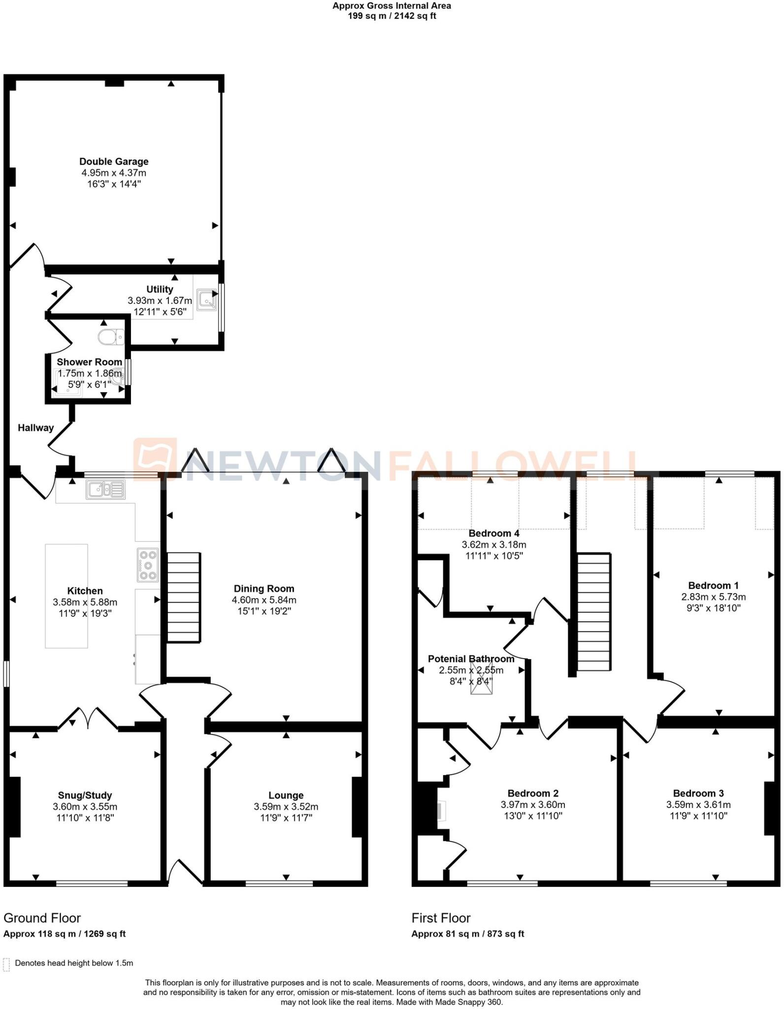 Eastrea Road, Whittlesey, PE7 floorplan