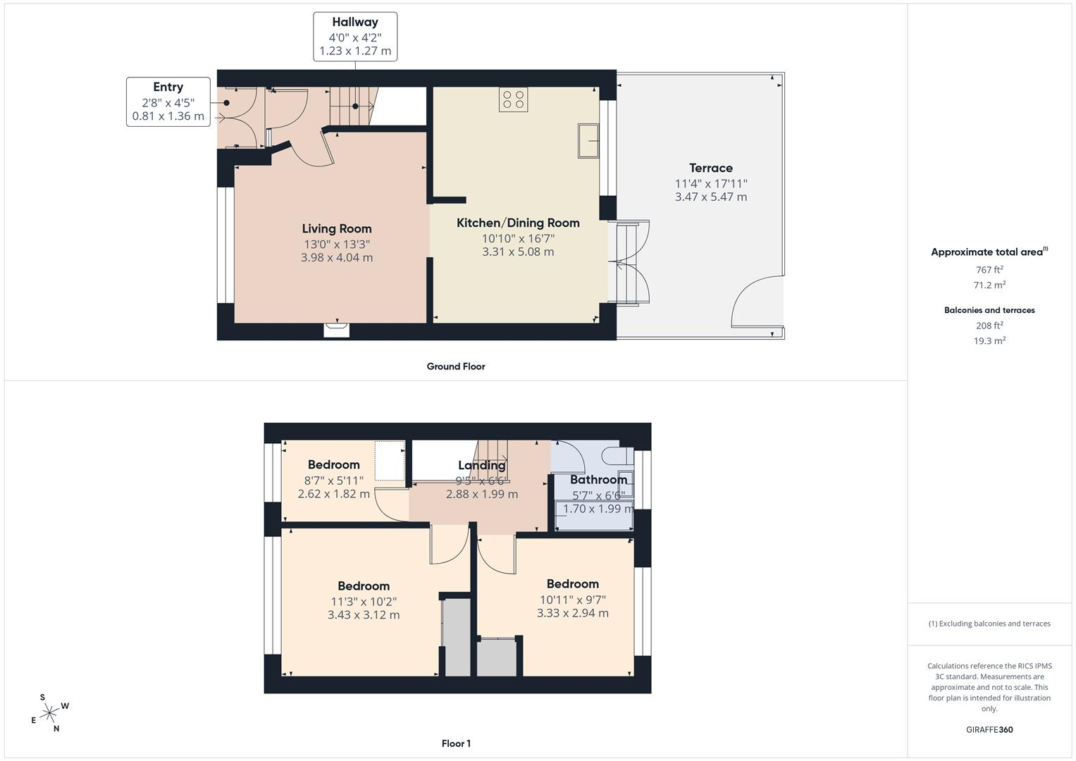 Cassey Bottom Lane, St George, Bristol floorplan
