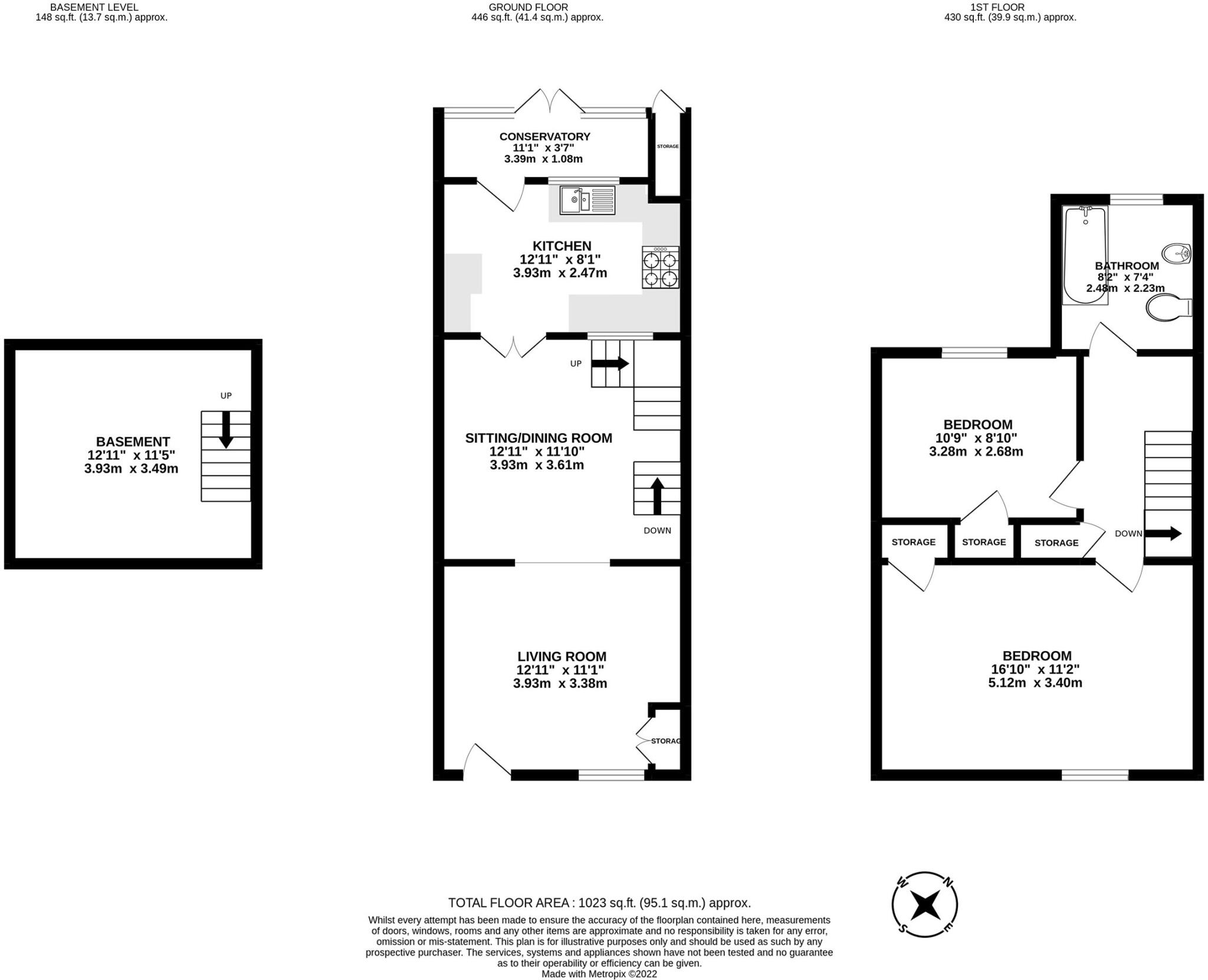 Oswald Road, St Albans, Hertfordshire, AL1 floorplan