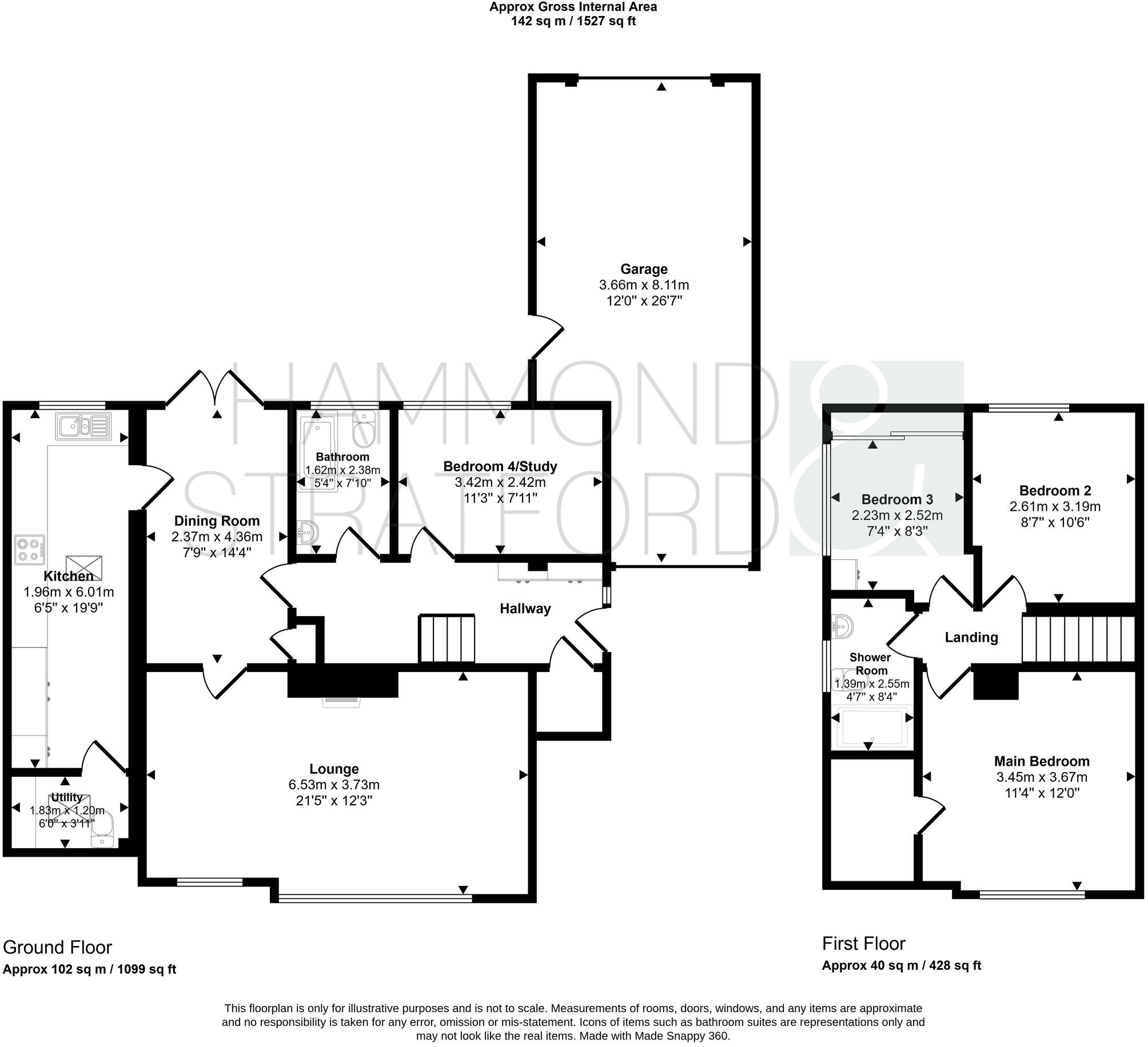 Longview, Hethersett floorplan