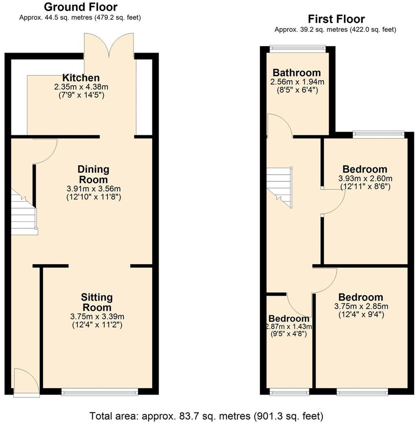 Hesketh Street, Atherton, M46 floorplan