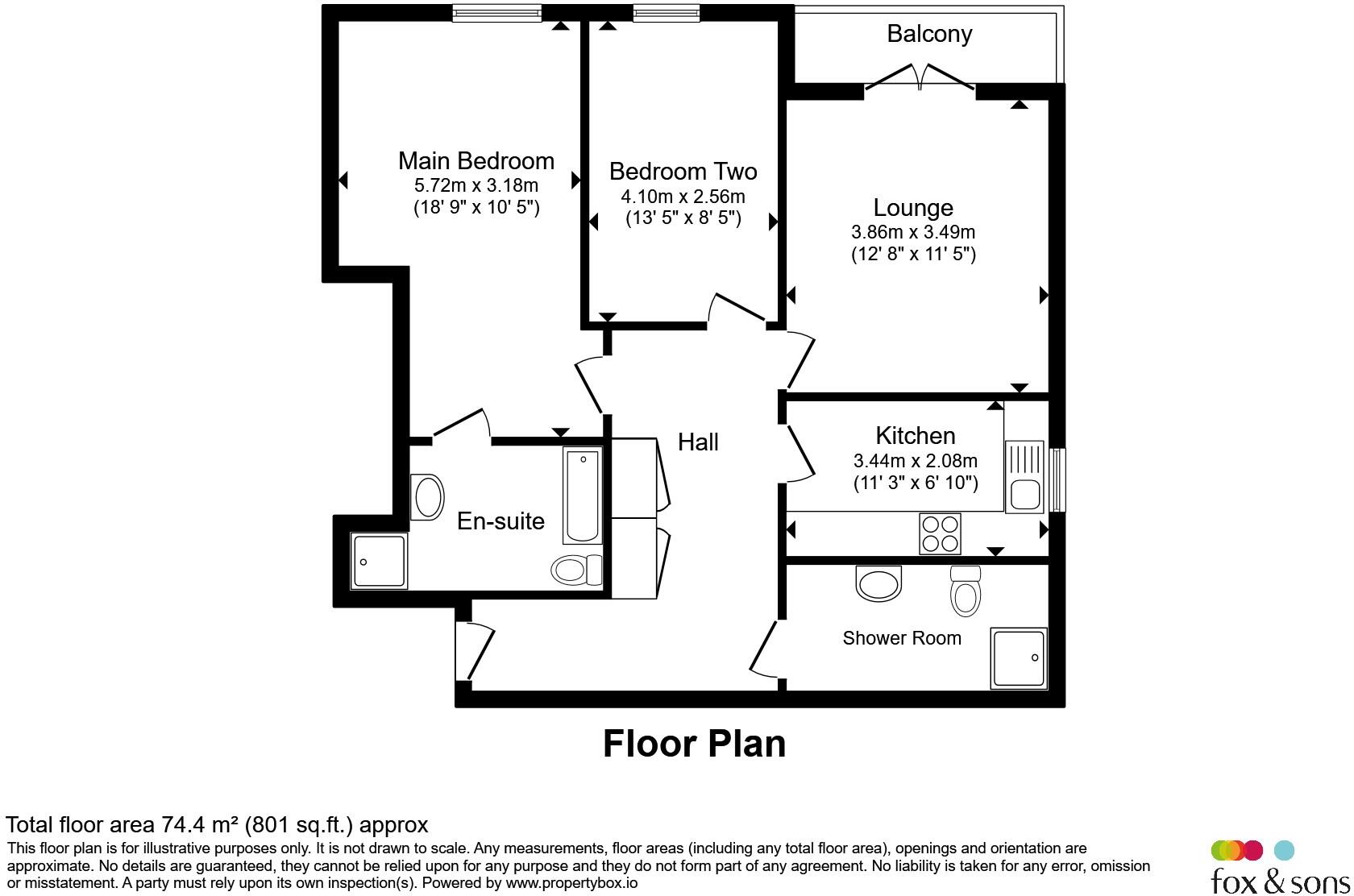 Westwood Road, Southampton floorplan