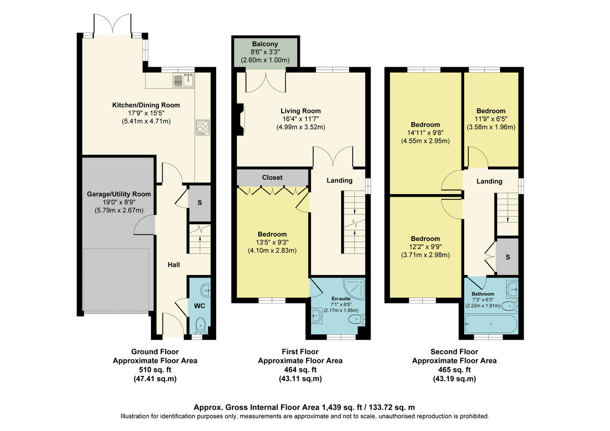The Beeches, Pool in Wharfedale, LS21 floorplan