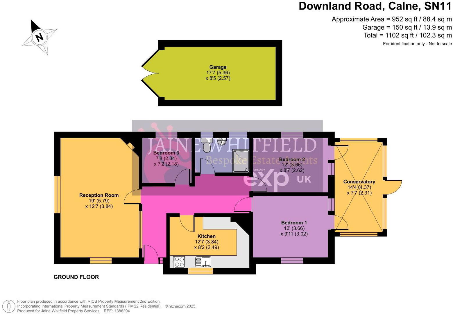 Downland Road, Calne floorplan