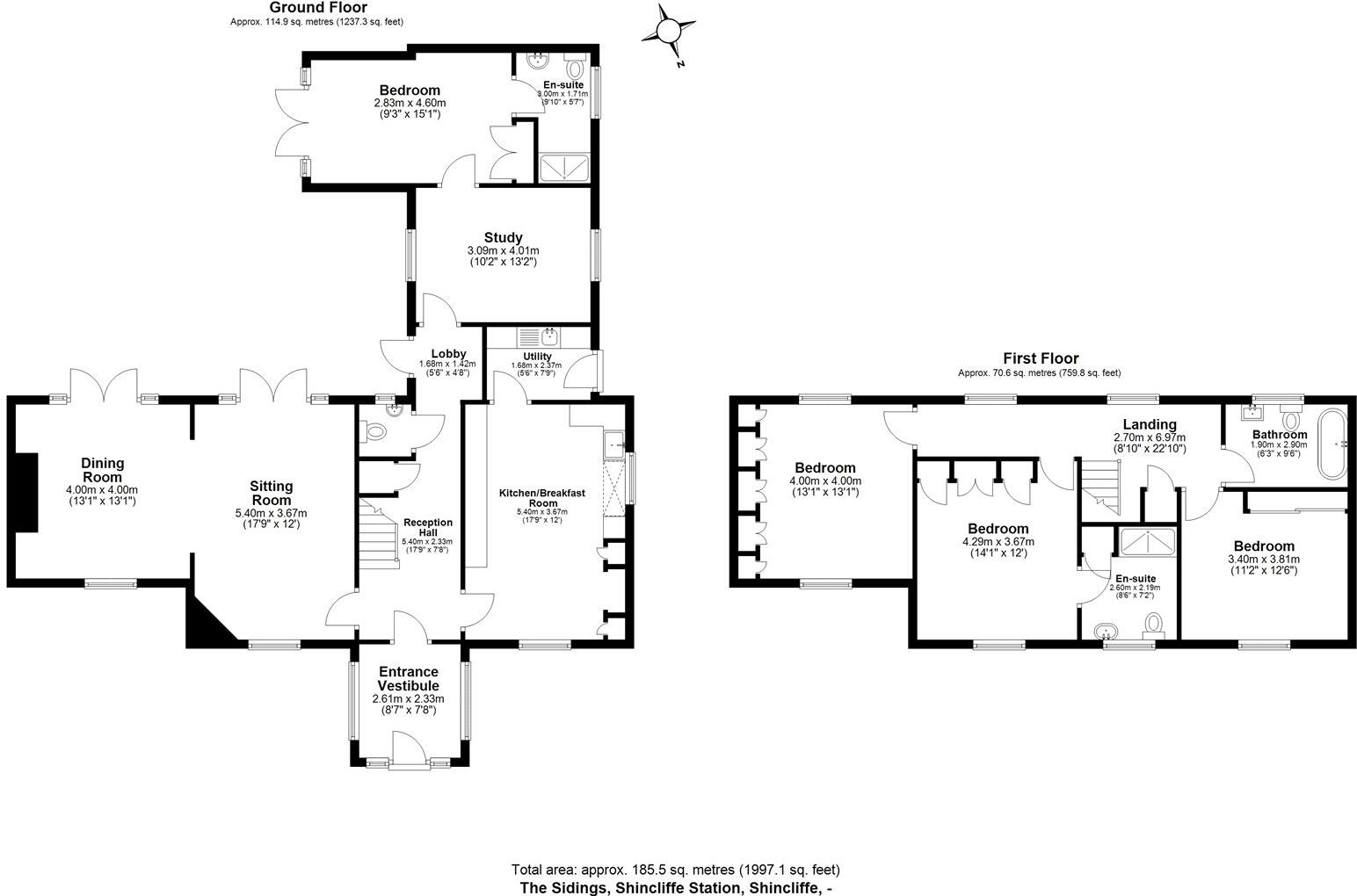 The Sidings, Shincliffe Station, DH1 floorplan
