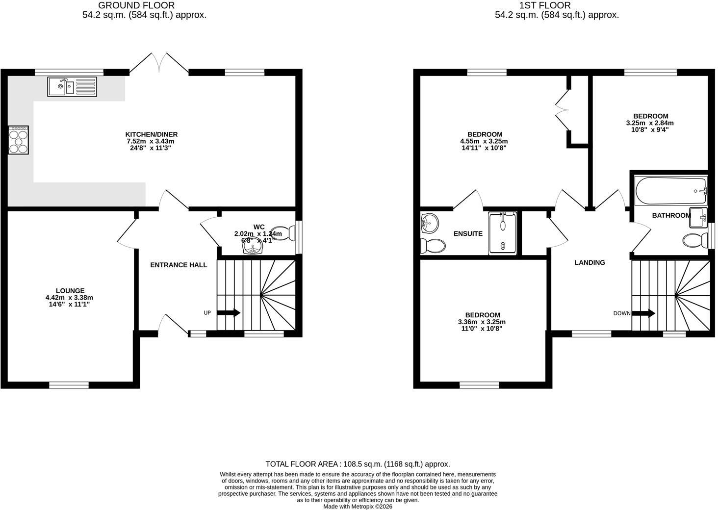 Cringleford, NR4 floorplan