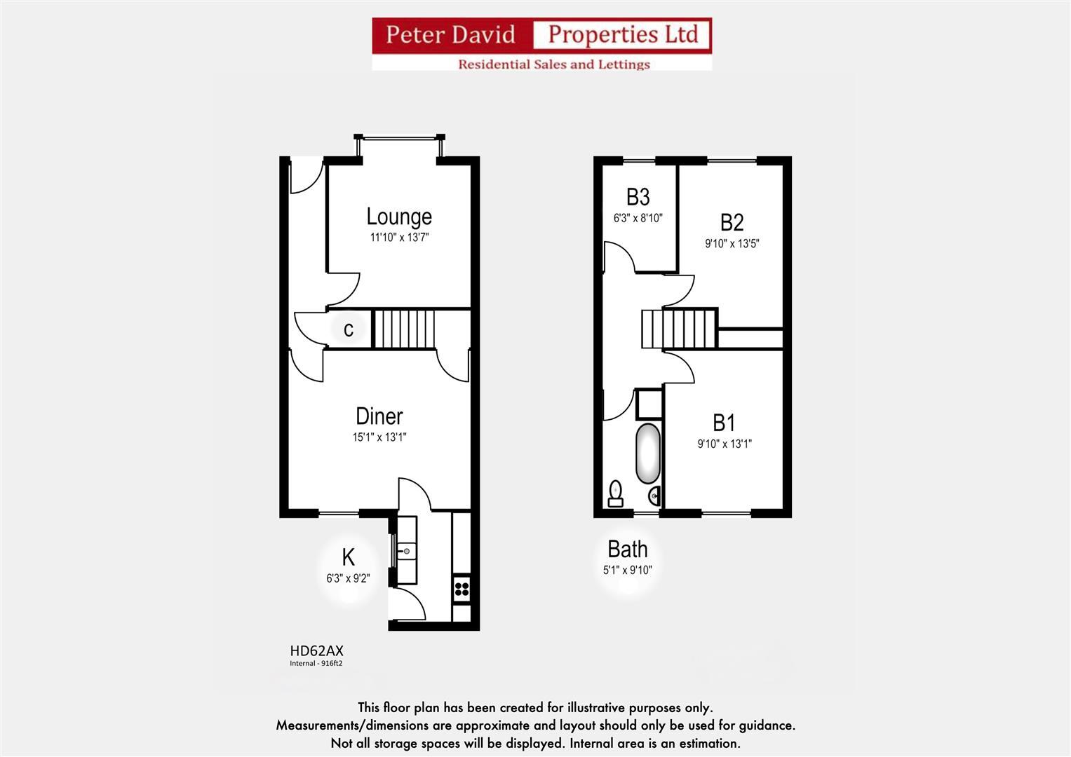 Garden Road, Brighouse floorplan