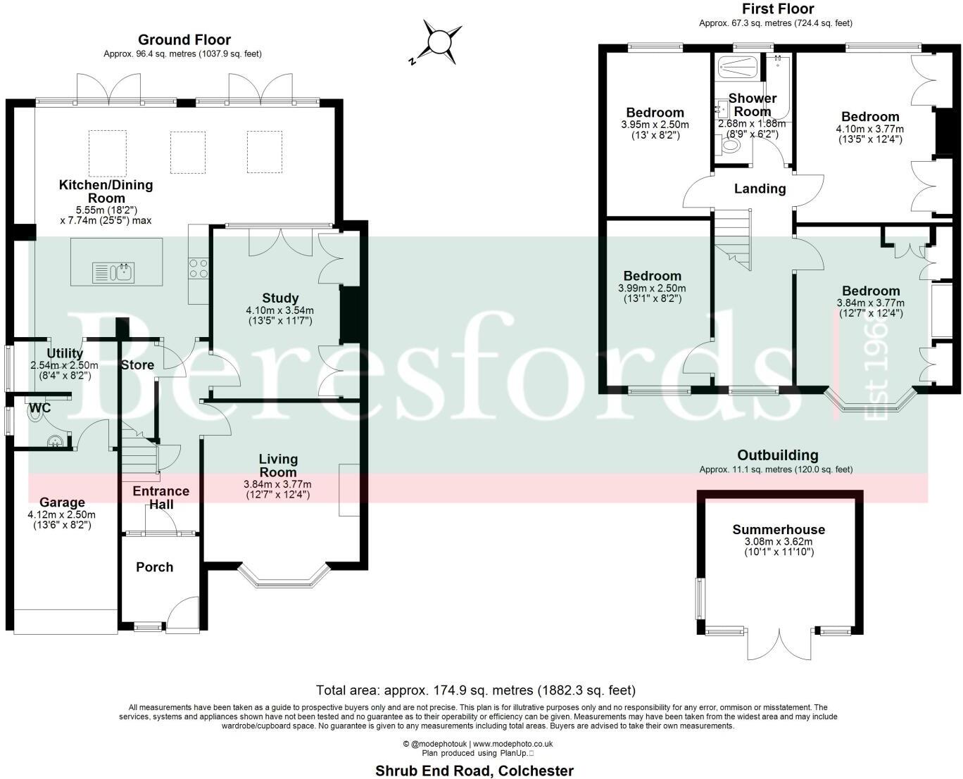 Shrub End Road, Colchester, CO3 floorplan