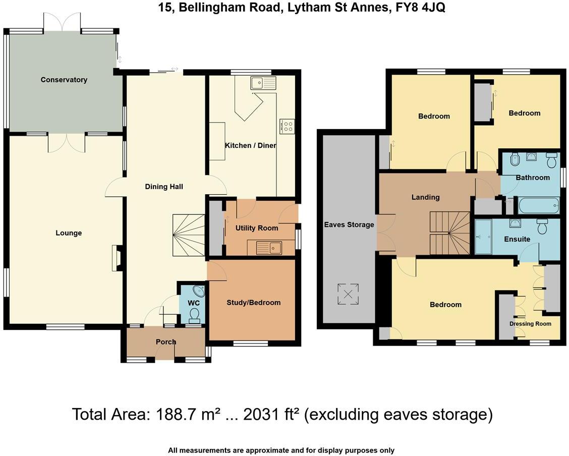 Bellingham Road, Lytham floorplan