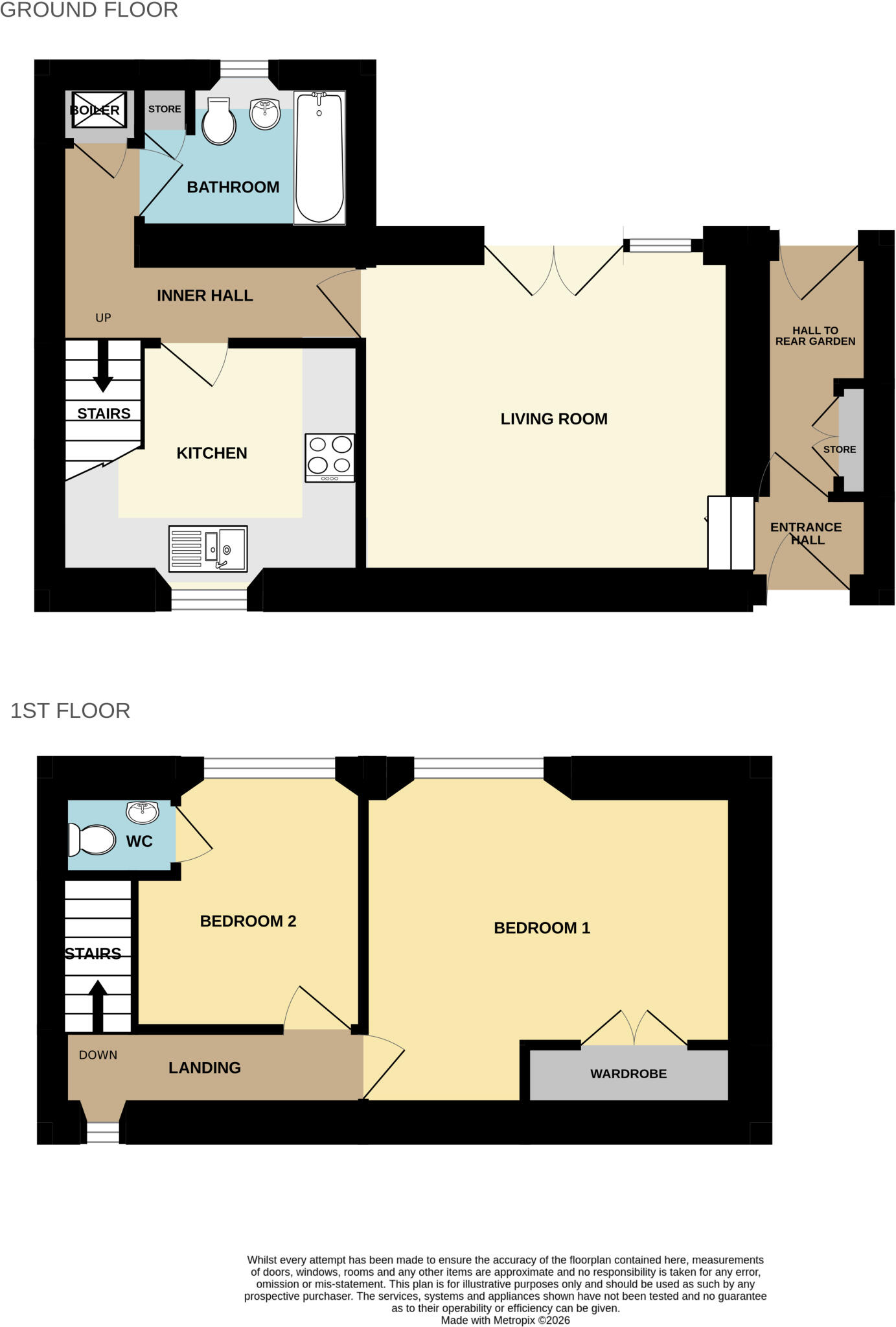 Lily Cottage, Main Street East End, Chirnside, Scottish Borders floorplan