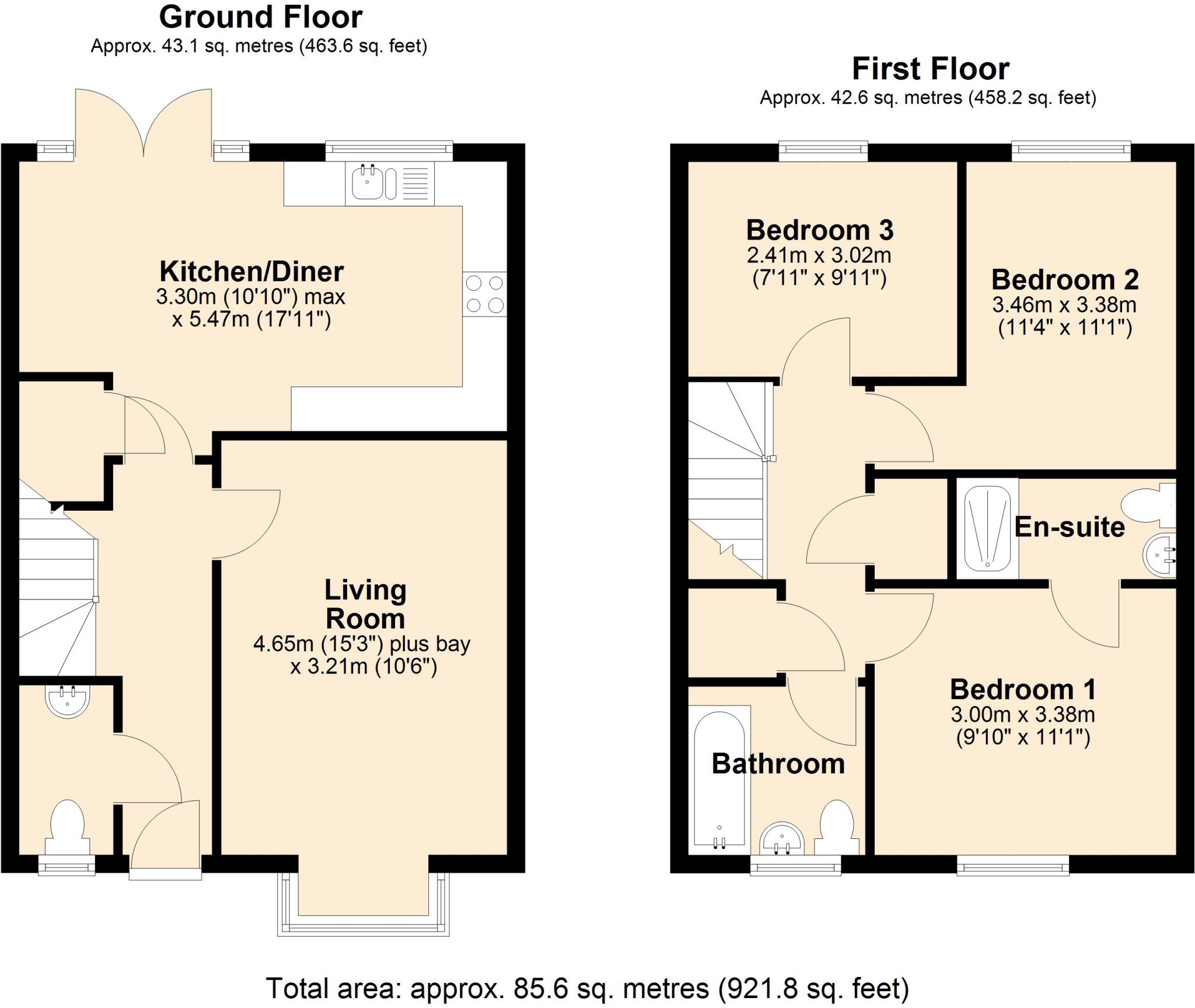 Plot 6, Weavers Meadow, Trowbridge floorplan
