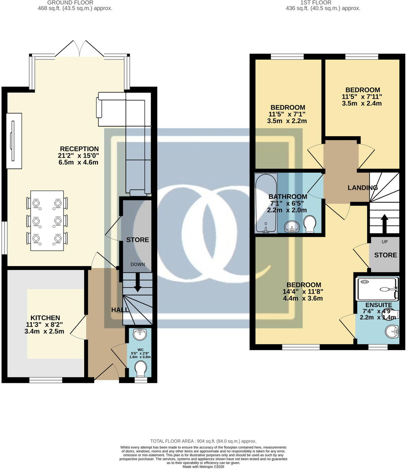 Susan Close Bedworth  , CV12 0QJ floorplan