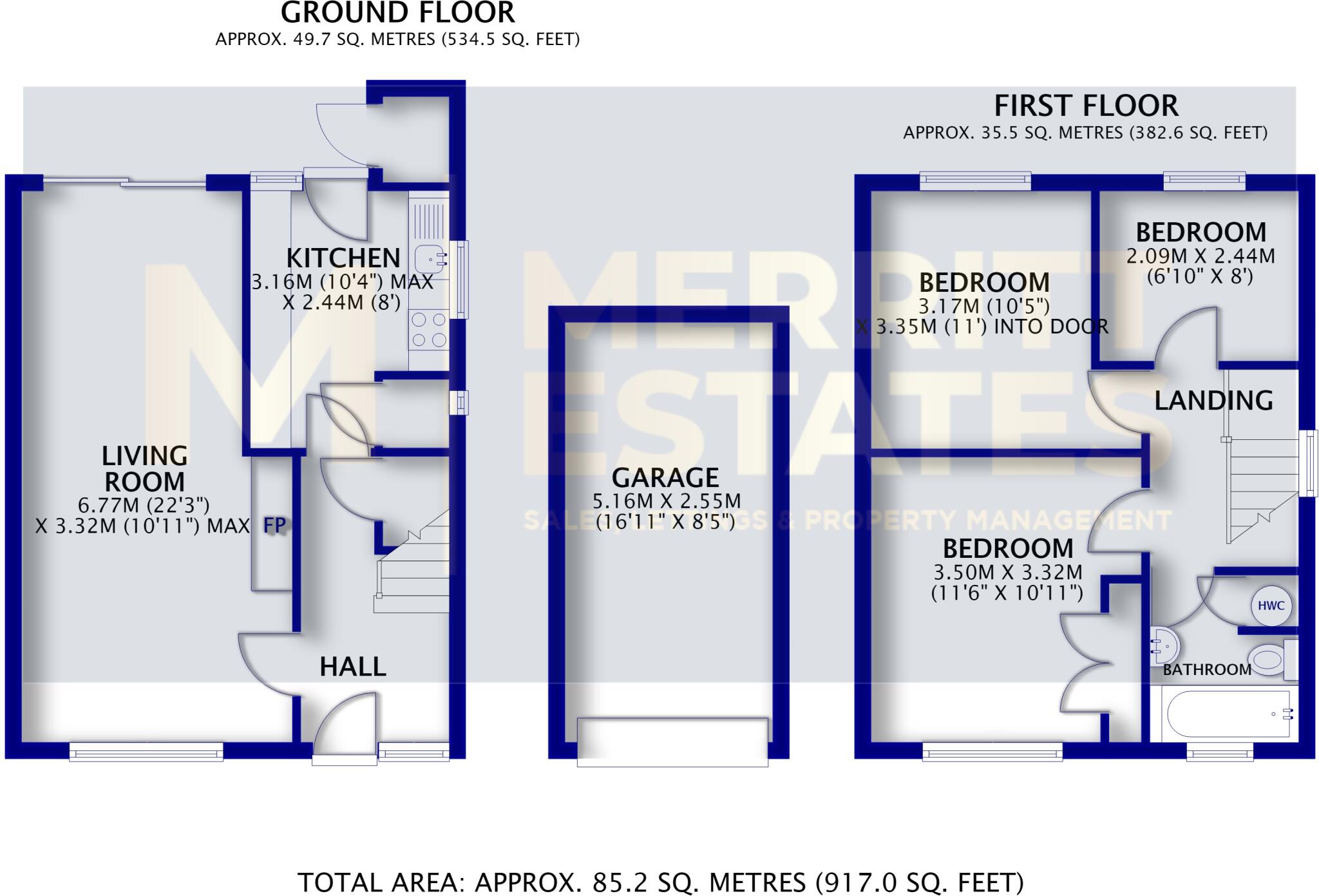 Devas Gardens, Spondon floorplan