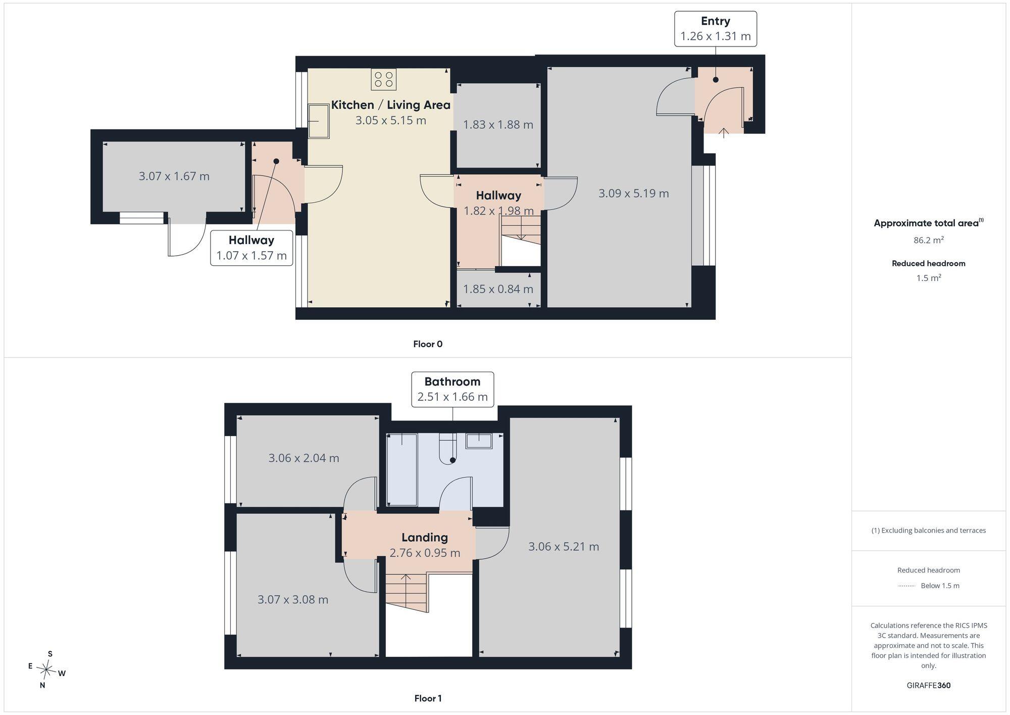Ashford, Low Fell, NE9 floorplan