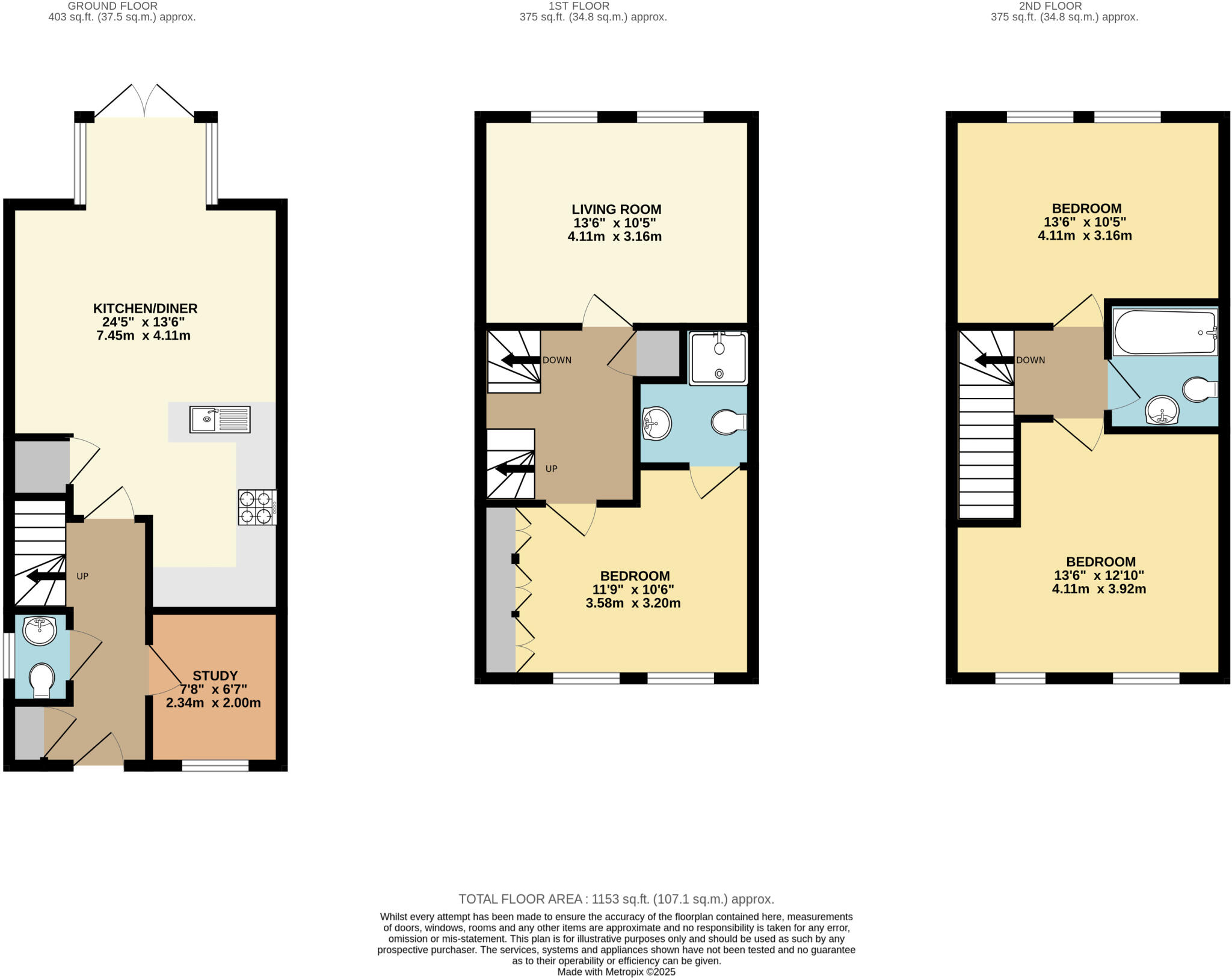 Cicero Crescent, Fairfields, Milton Keynes, MK11 floorplan