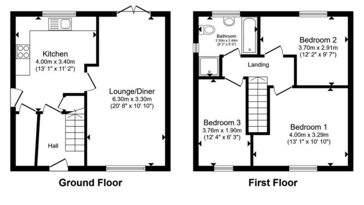 Holly Close, Nottingham floorplan
