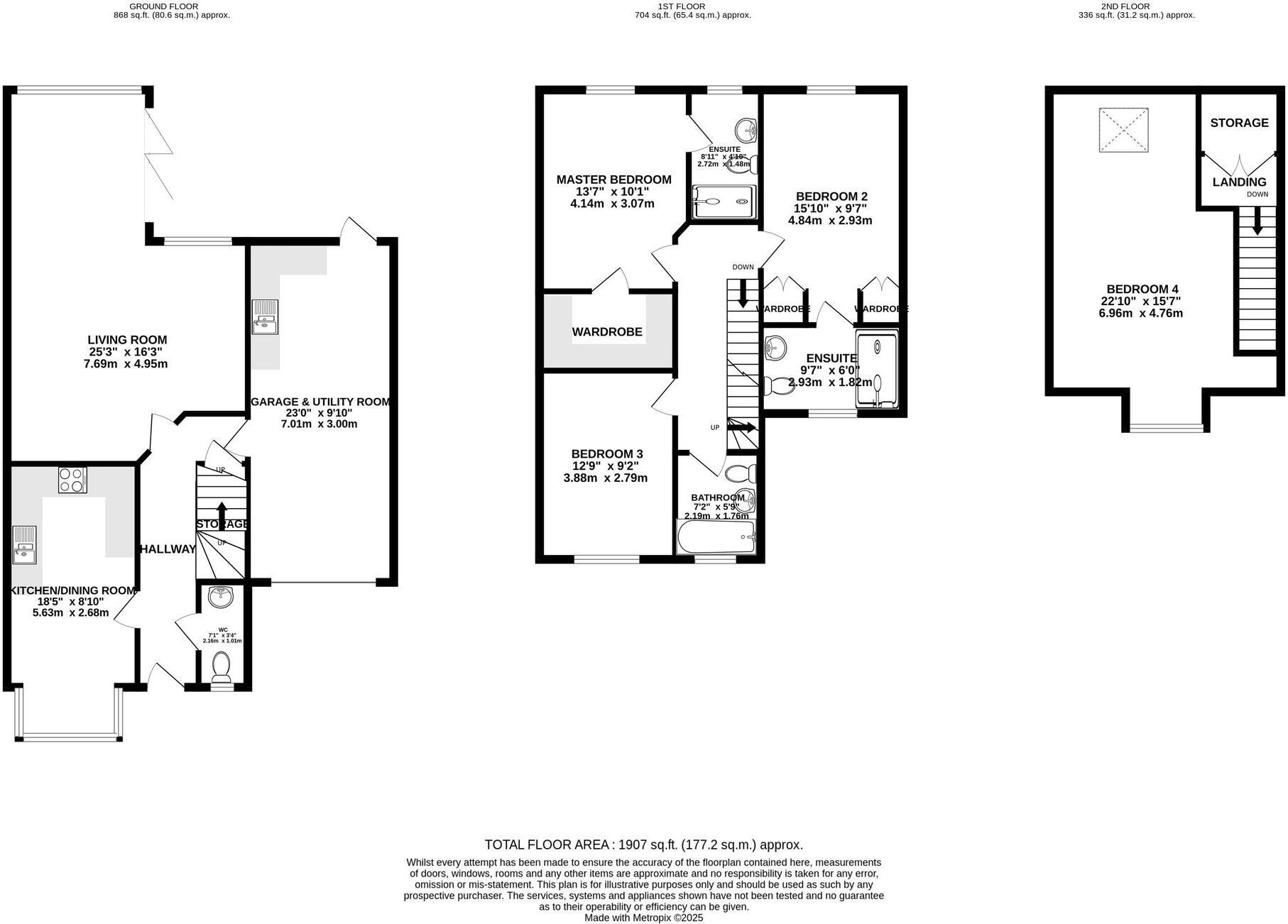 Willow Mews, Caterham, CR3 floorplan