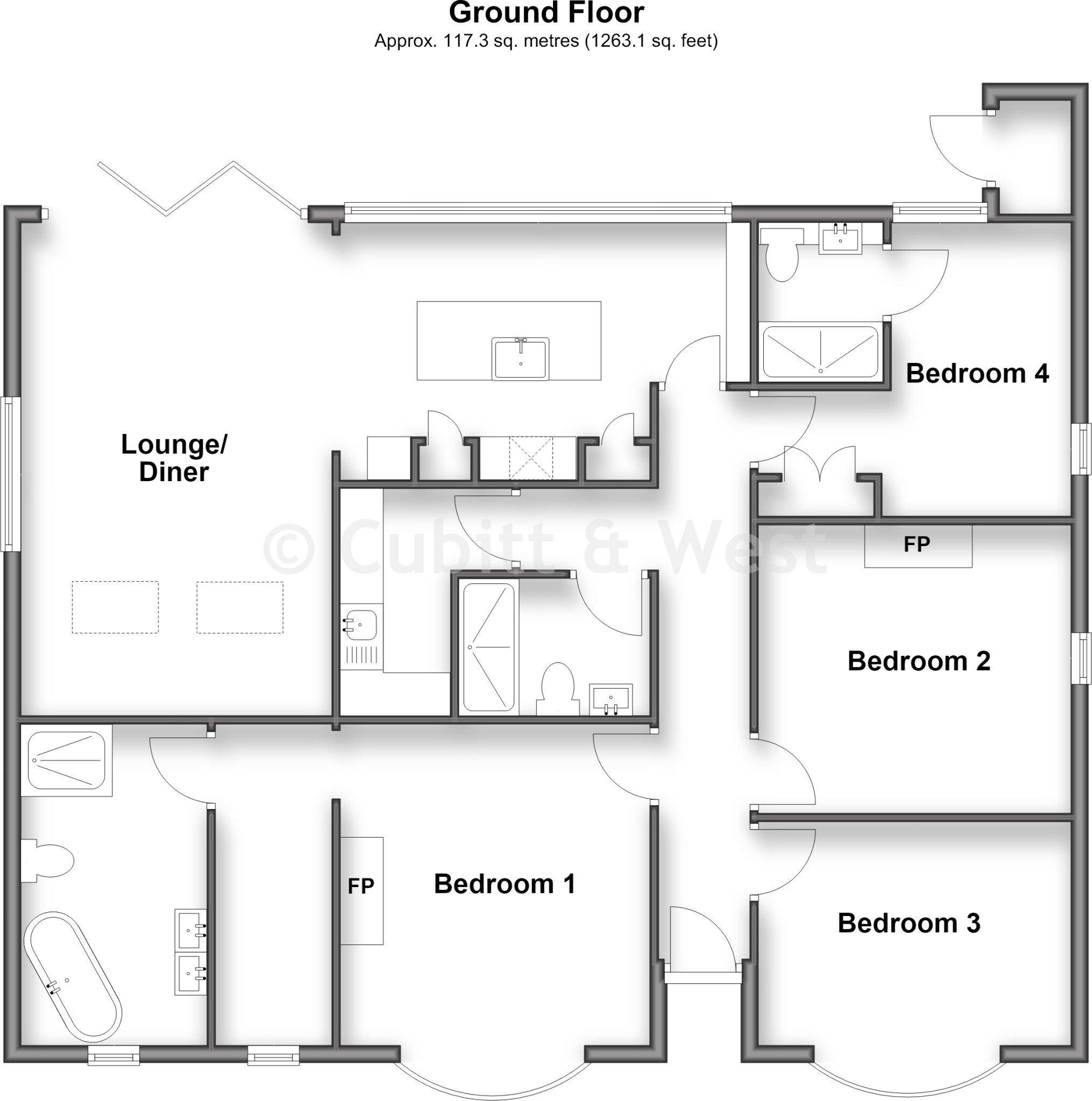 Avis Road, Newhaven, East Sussex floorplan