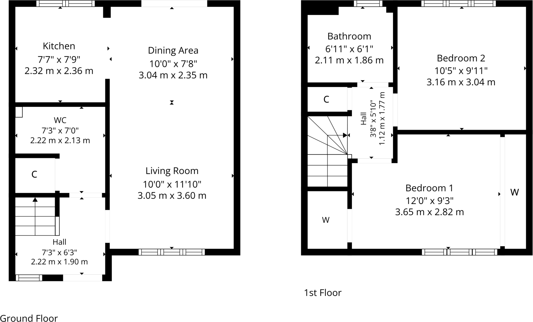 68 Hoover Drive, Cambuslang, G72 7EF floorplan