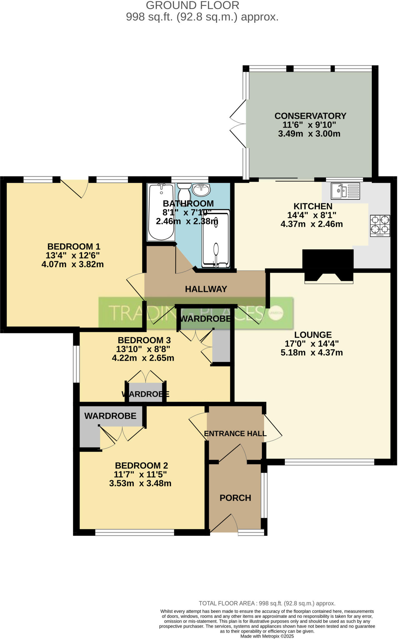 Snowden Avenue, Flixton, M41 floorplan