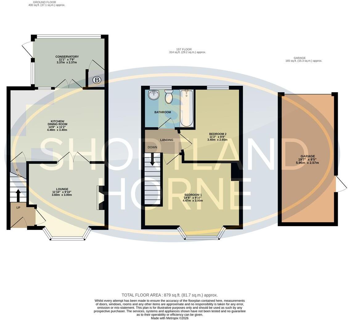 St. Ives Road, Wyken, Coventry, CV2 5FY floorplan