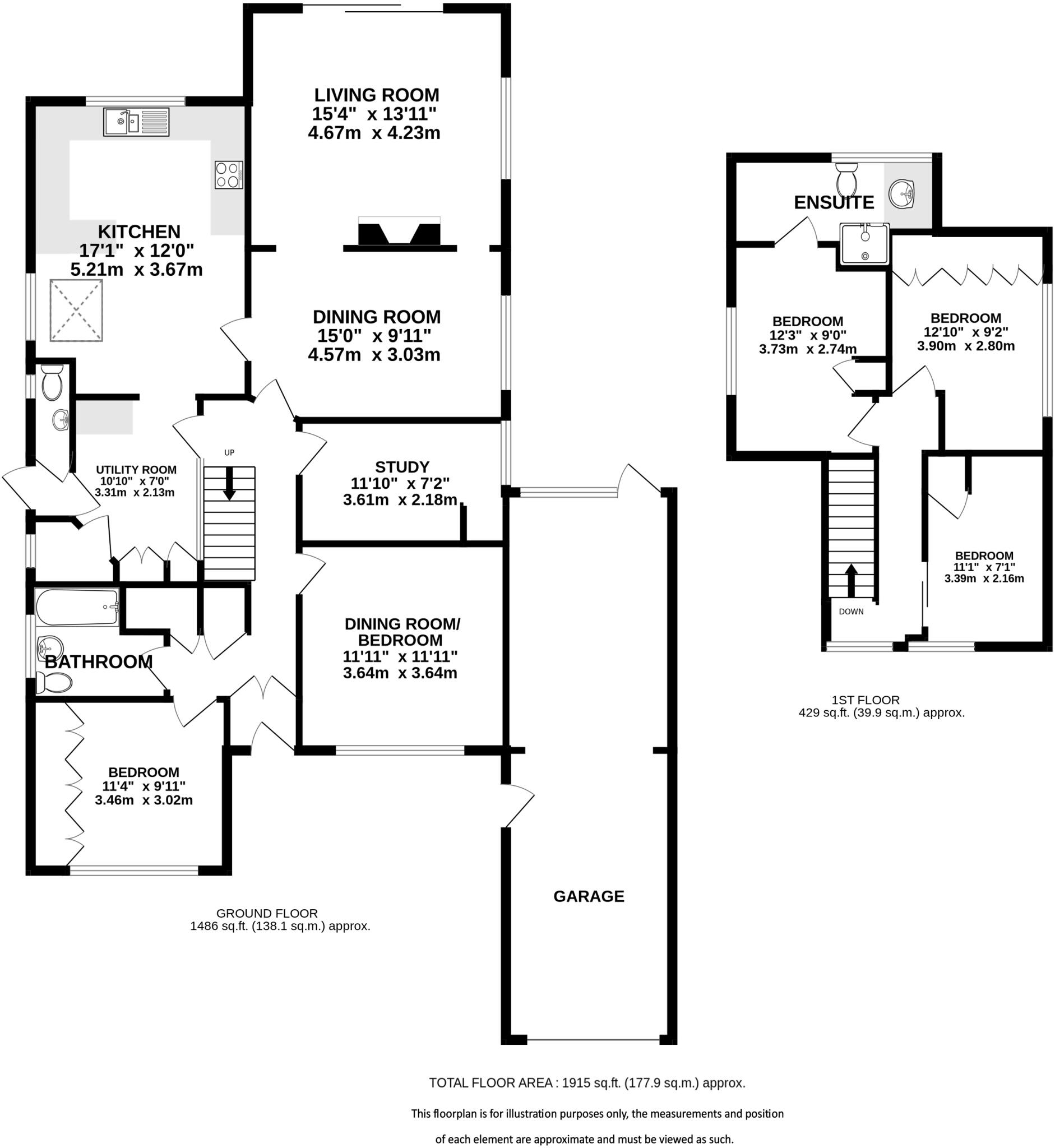 Leycroft Way, Harpenden, AL5 floorplan