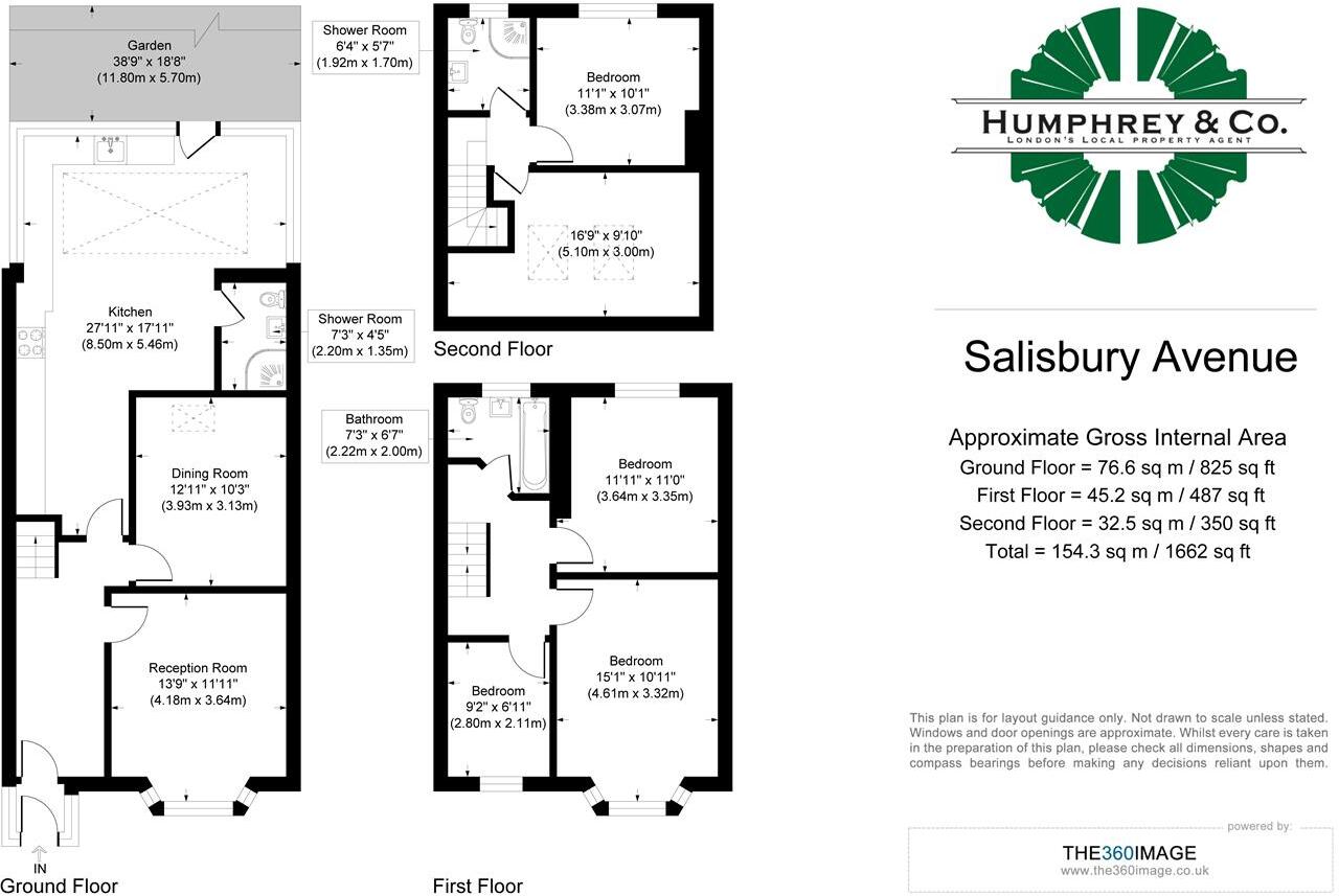 Salisbury Avenue, Barking floorplan