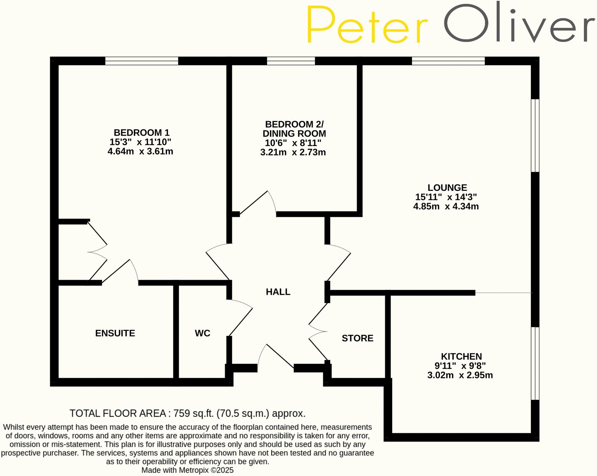 Linum Lane, Uckfield floorplan
