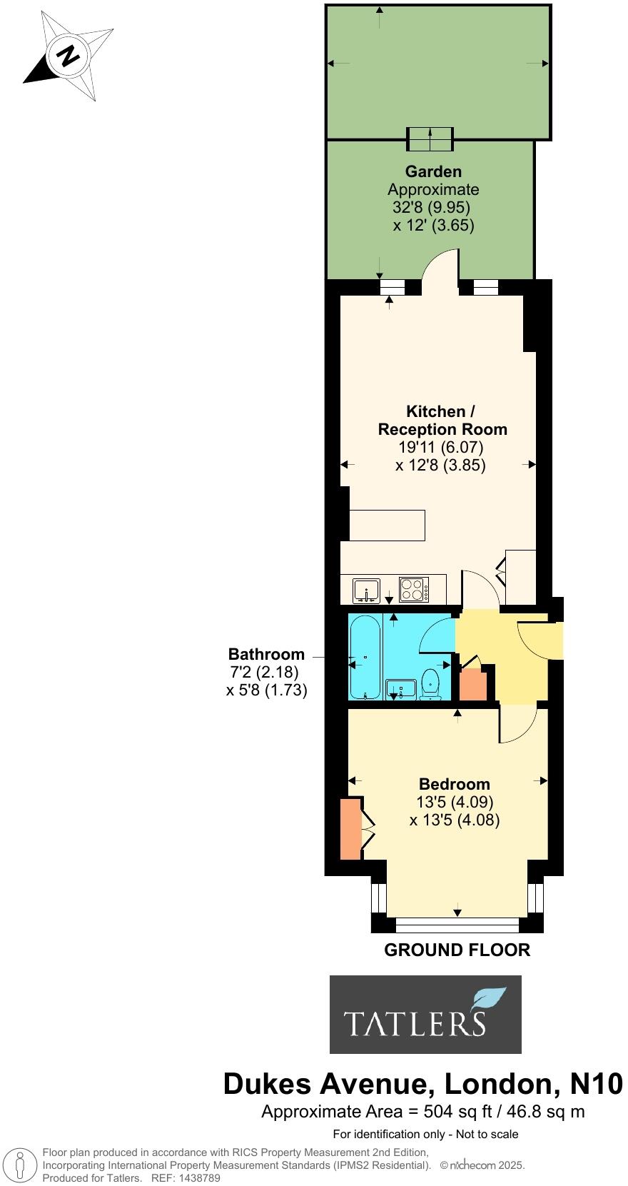 Dukes Avenue, London, N10 floorplan