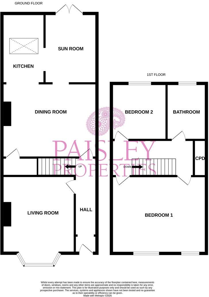 Station Road, Dodworth, Barnsley, S75 3JE floorplan