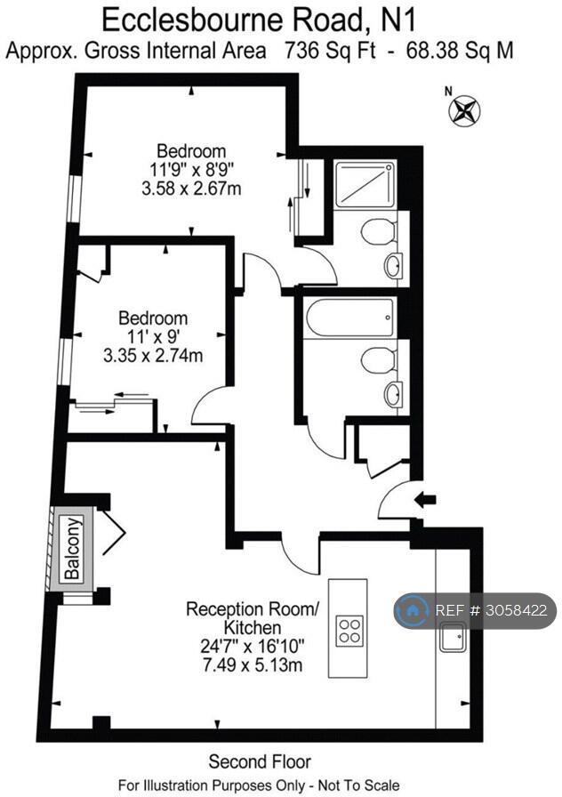 Base Apartments, London, N1 floorplan