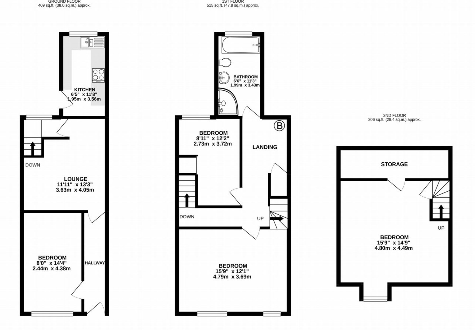 Derby Street, Beeston, NG9 floorplan