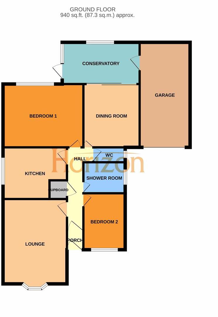 Cambridge Gardens, Rochford floorplan