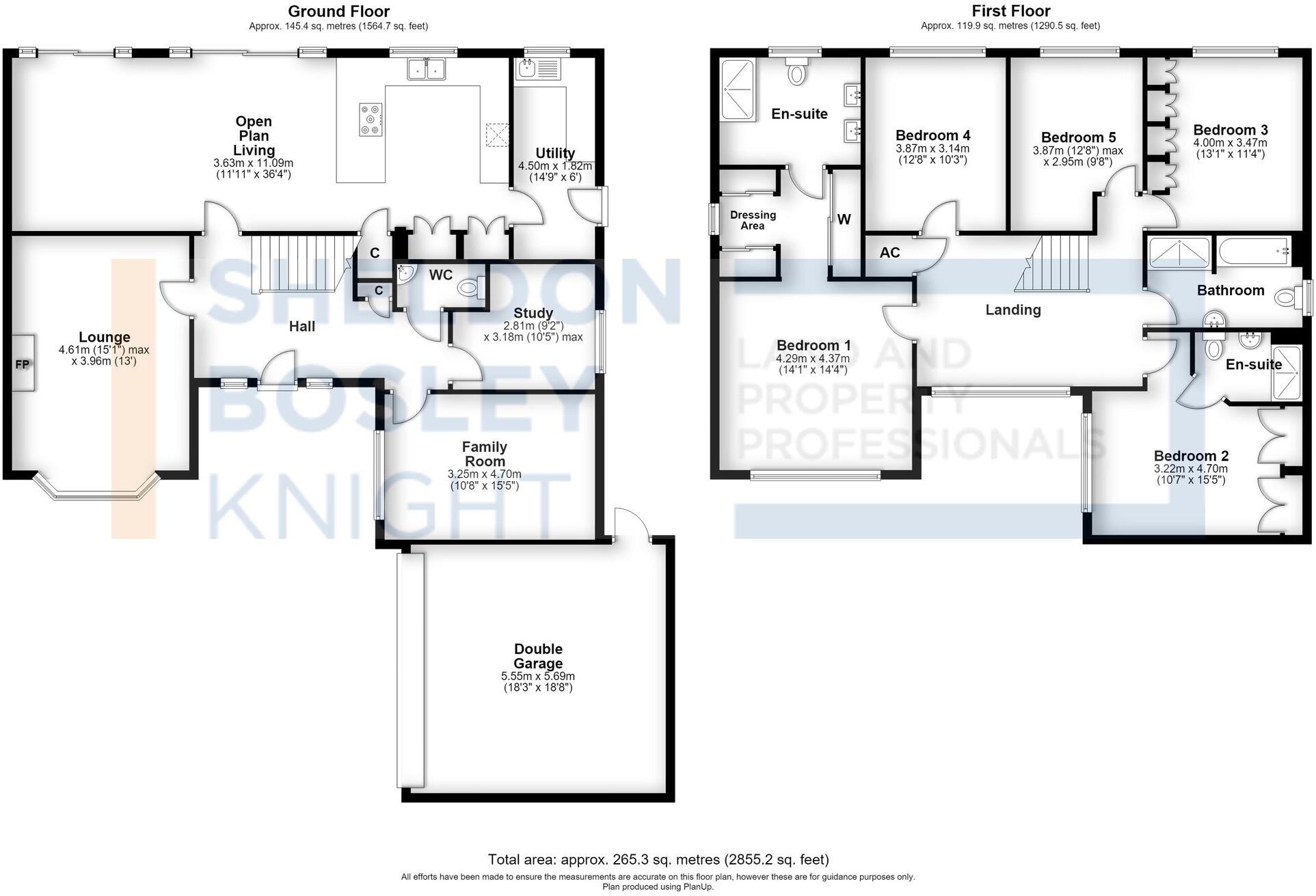 2, Lodge Park Drive, Evesham, WR11 floorplan