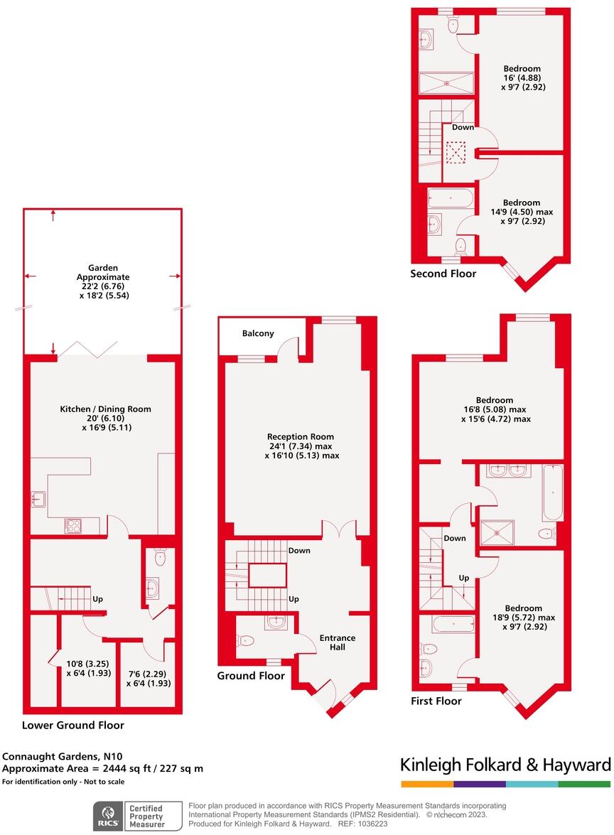 Connaught Gardens, Muswell Hill, London, N10 floorplan