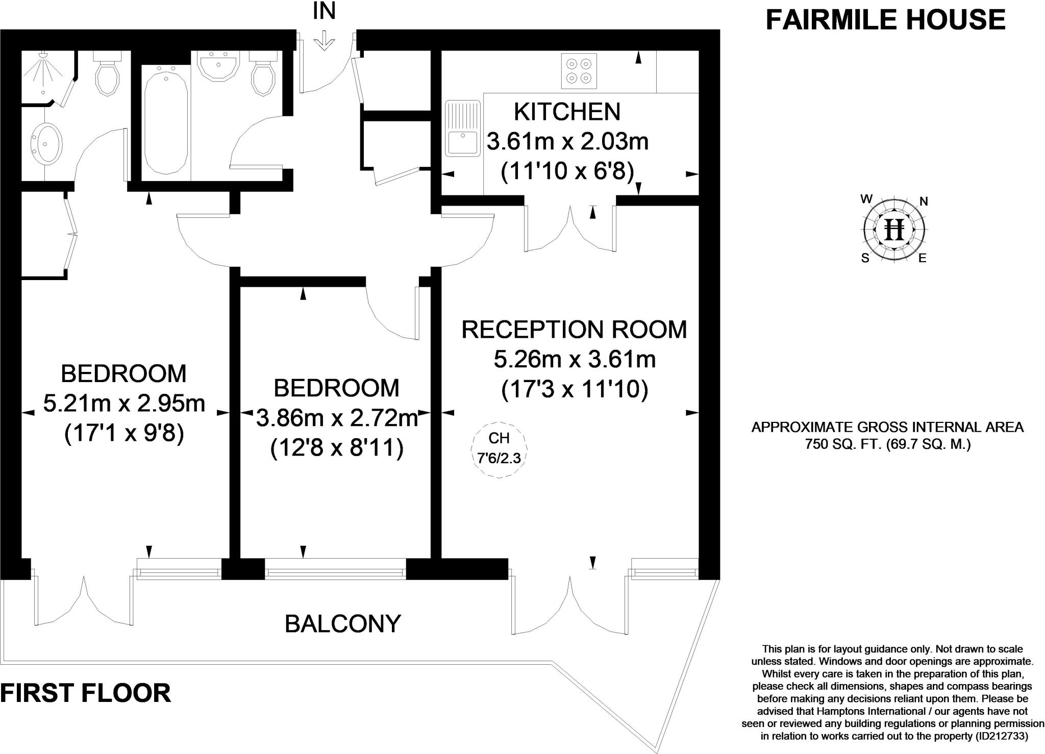 Twickenham Road, Teddington, TW11 floorplan