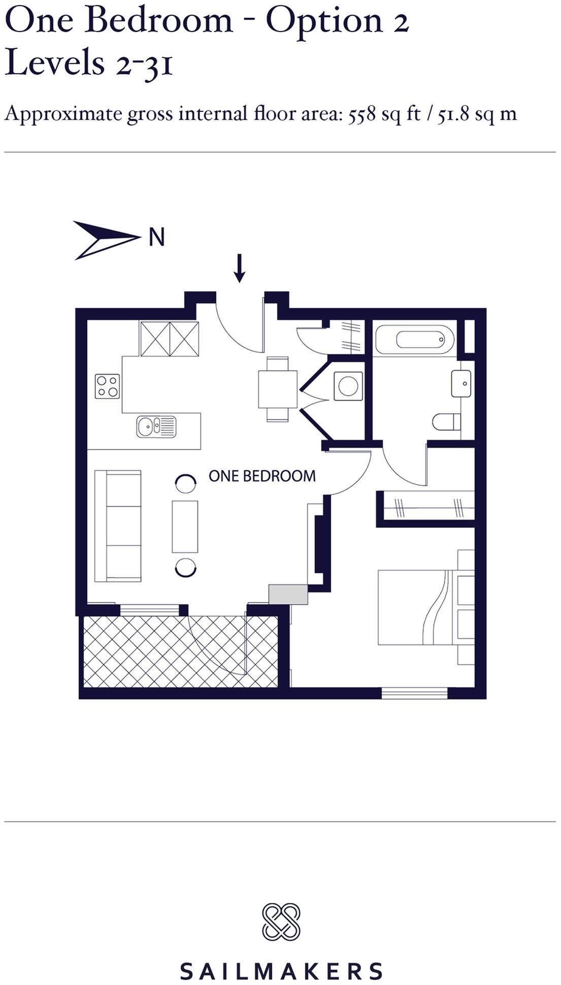 SIROCCO TOWER, 32 Harbour Way, London, E14 9ZP floorplan