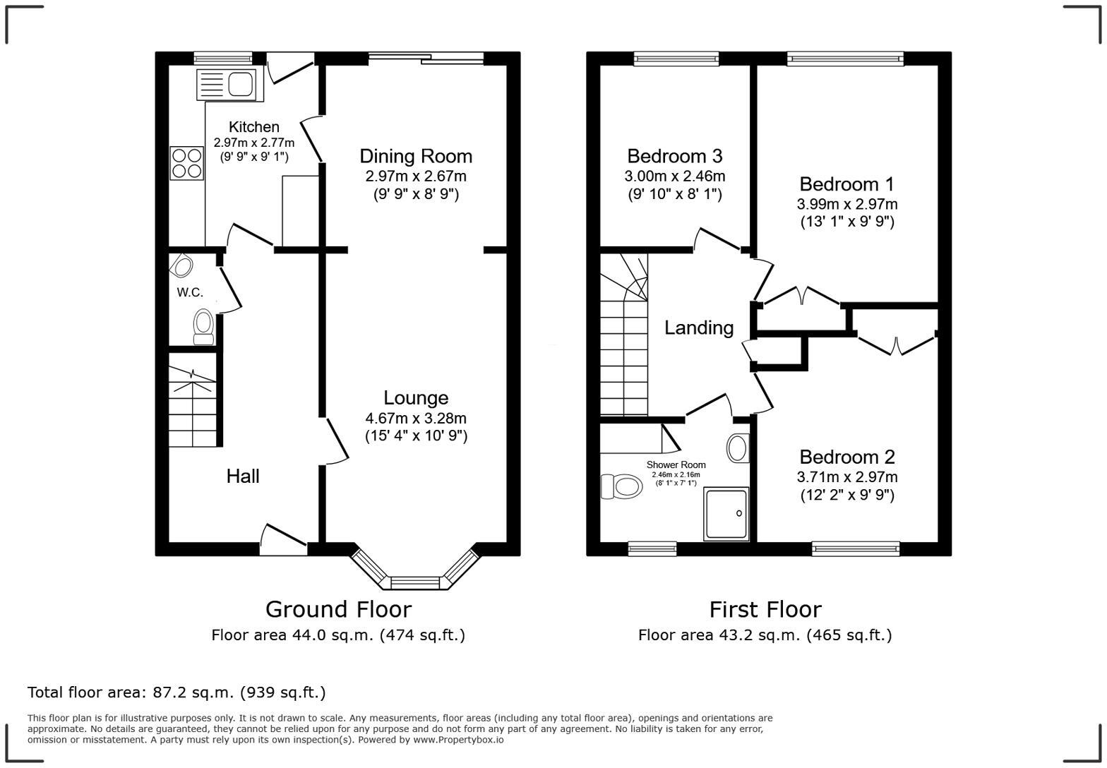 The Meadow, East Cowes, Isle of Wight floorplan