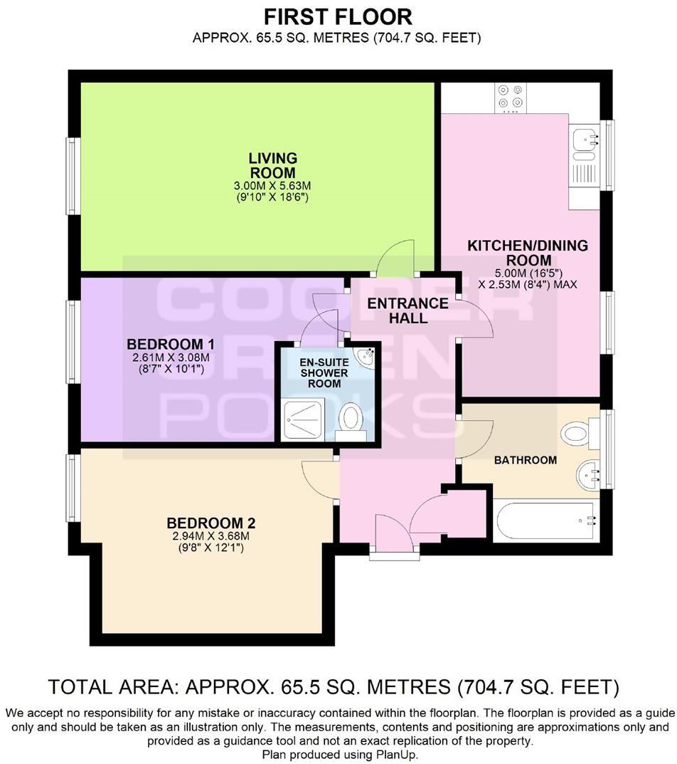 St Julians Mews, St Julians Friars, Shrewsbury floorplan