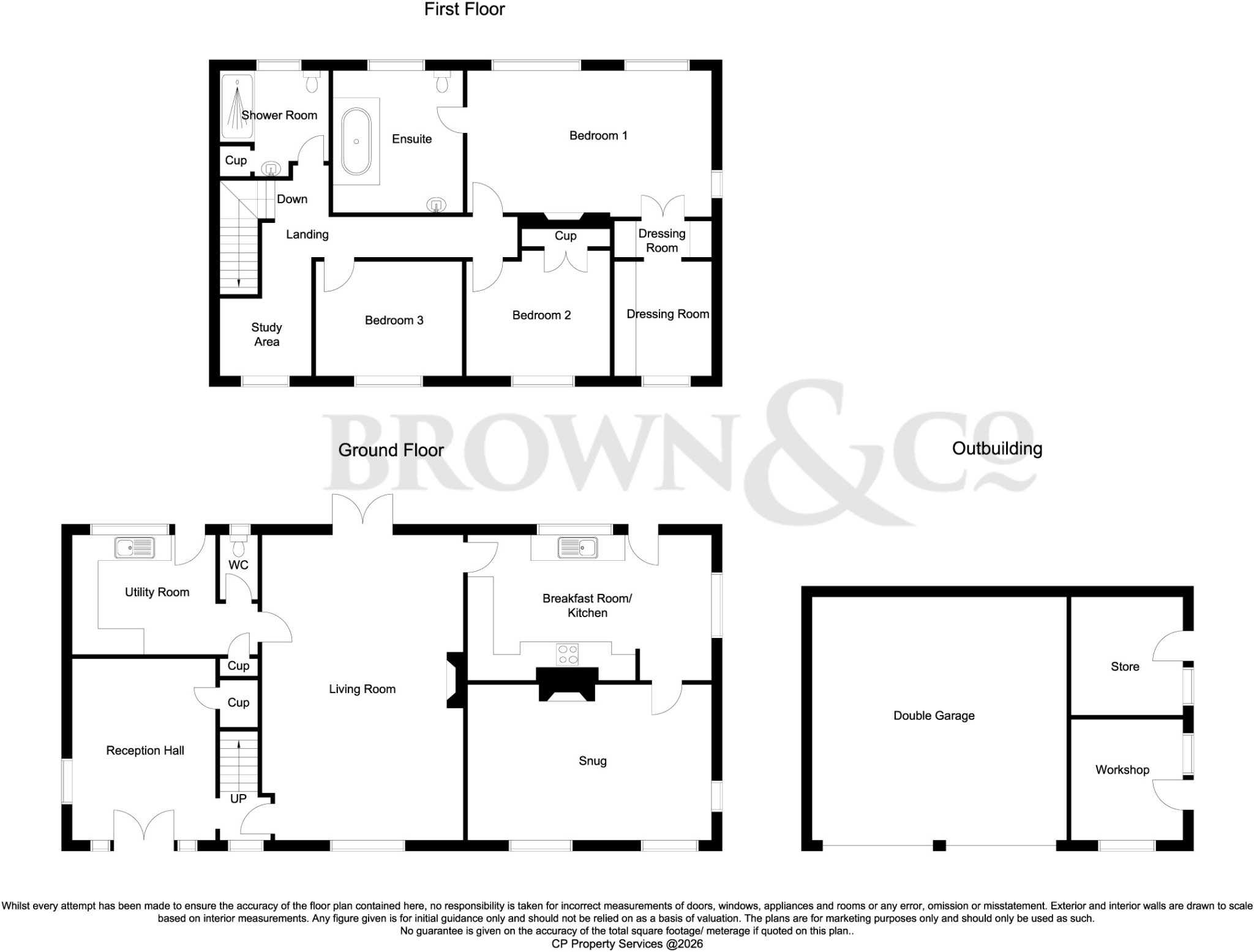Kingshaugh Farm Cottage, Lincoln Road, East Markham floorplan