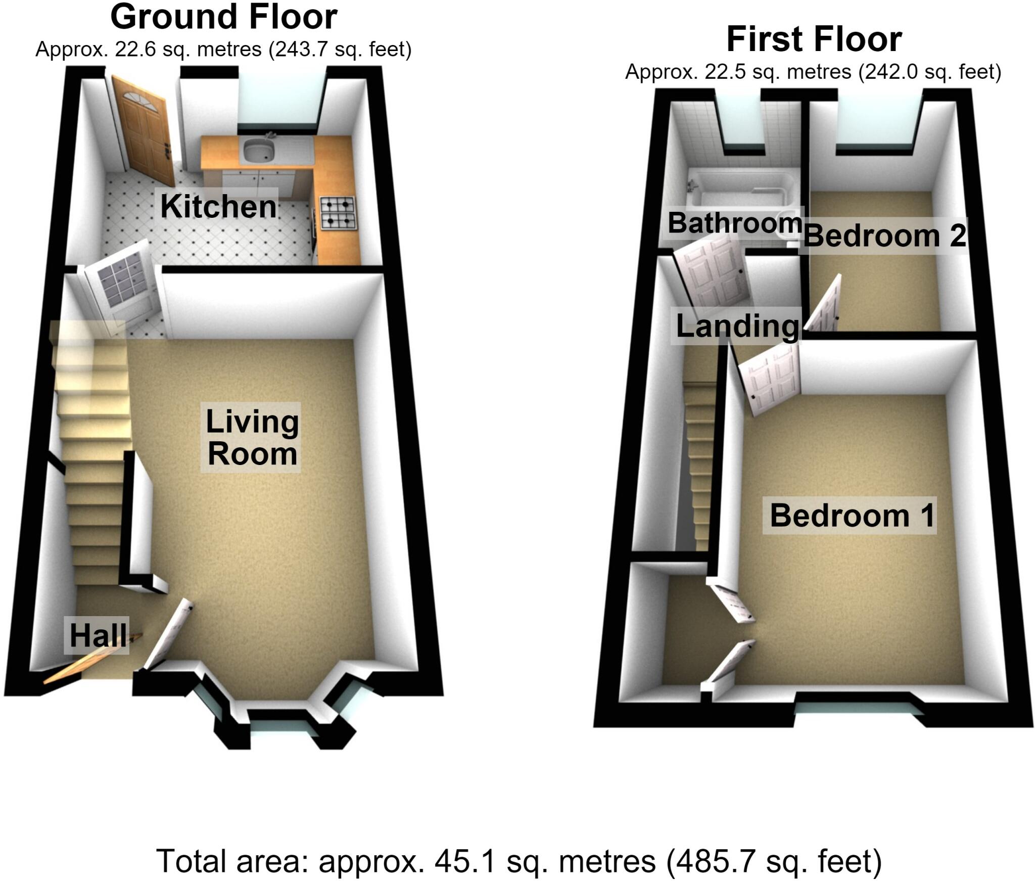 Kingsbury Way, Hull, HU7 floorplan
