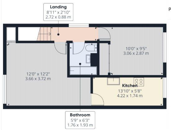St. Bedes Gardens, Cambridge, Cambridgeshire, CB1 floorplan