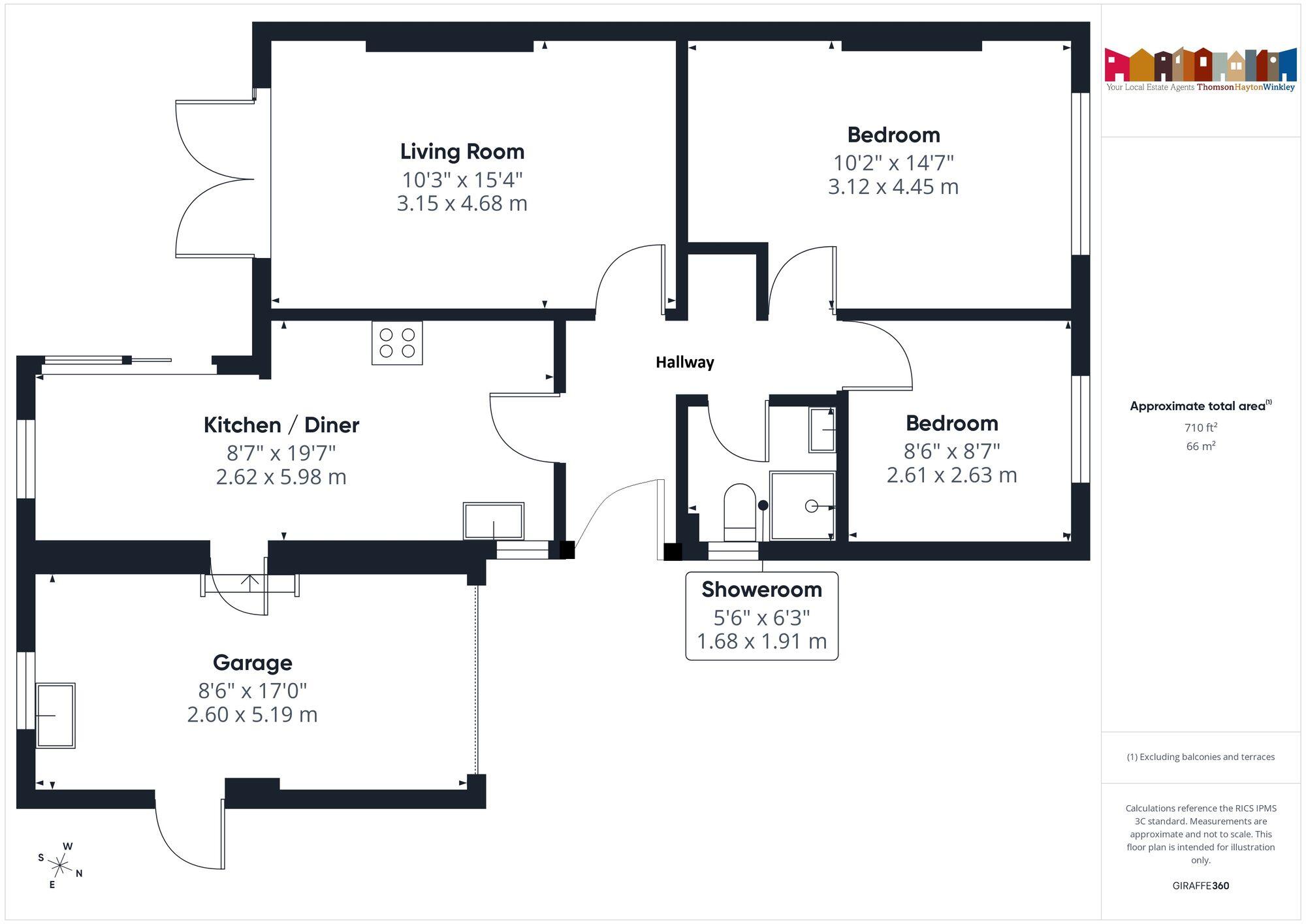 9 Ashmount Gardens, Grange-Over-Sands, LA11 floorplan