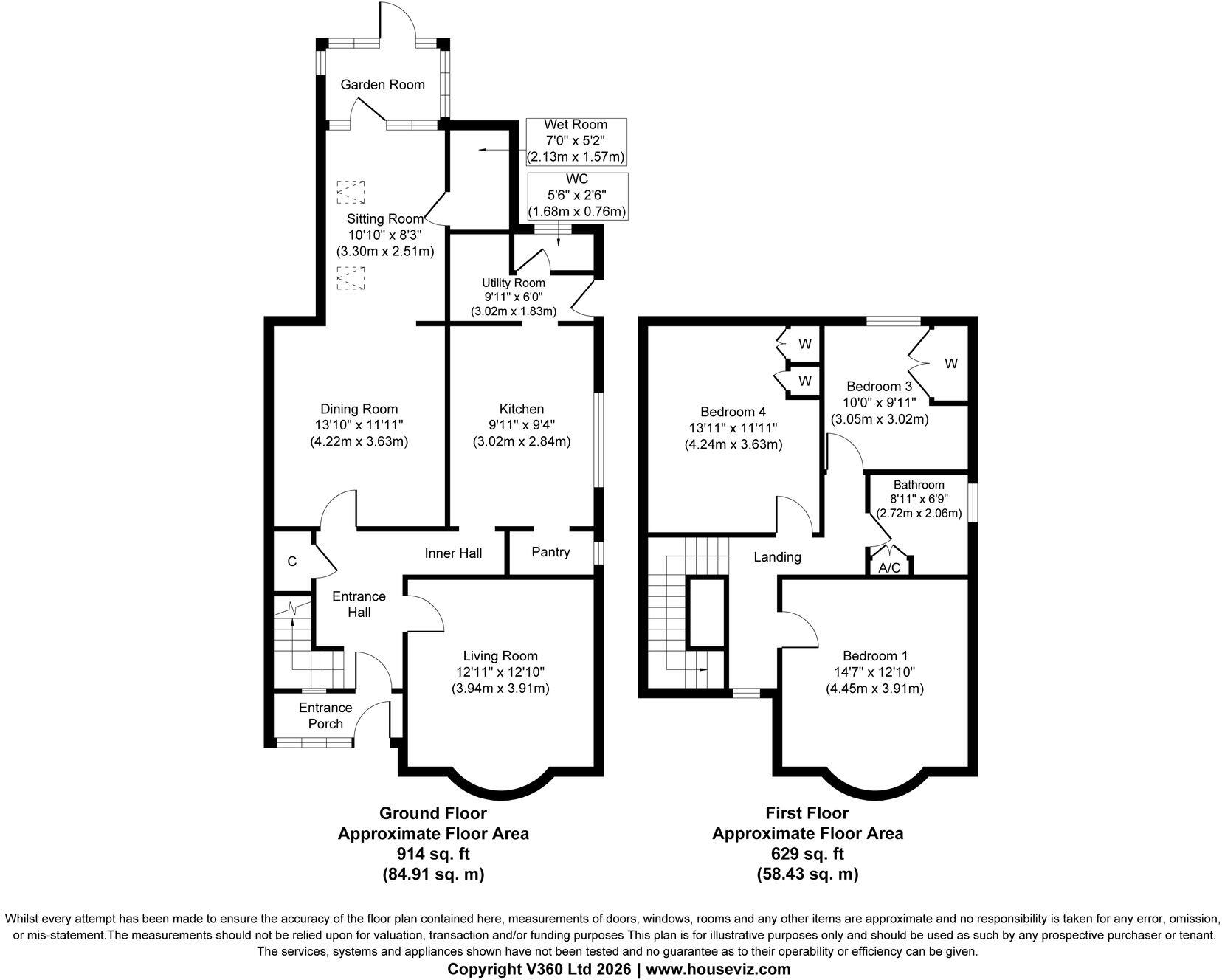 Vicars Cross Road, Vicars Cross, CH3 floorplan