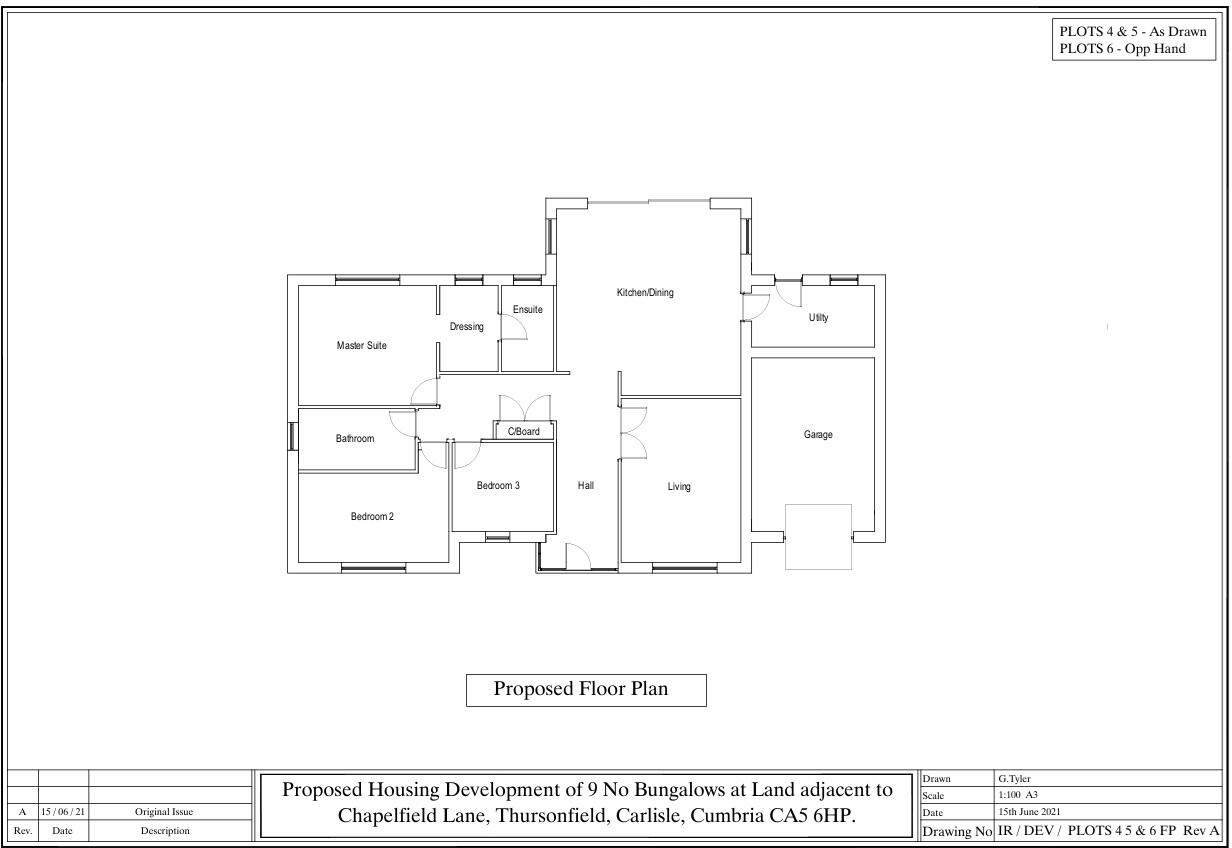Chapelfield Lane, Thurstonfield floorplan