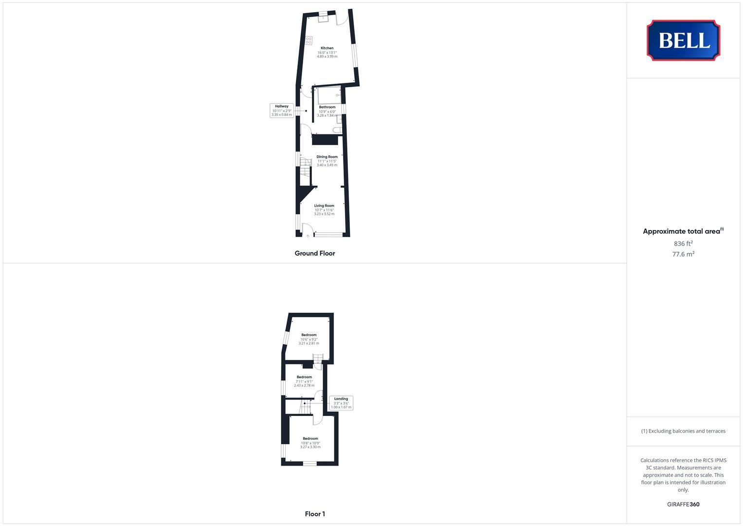 47 Queen Street, Horncastle floorplan