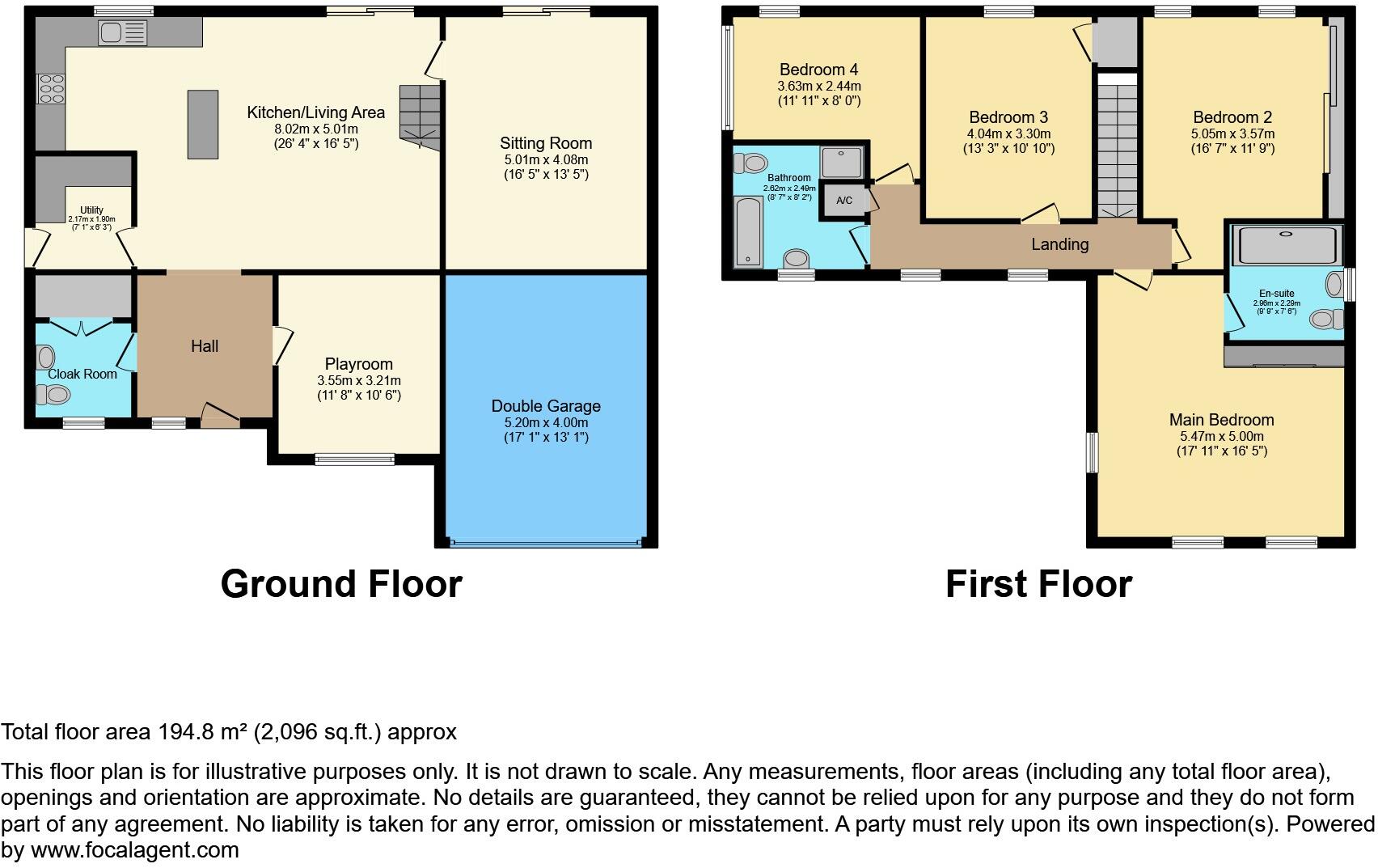 Wales Orchard, Leire, Lutterworth, LE17 floorplan