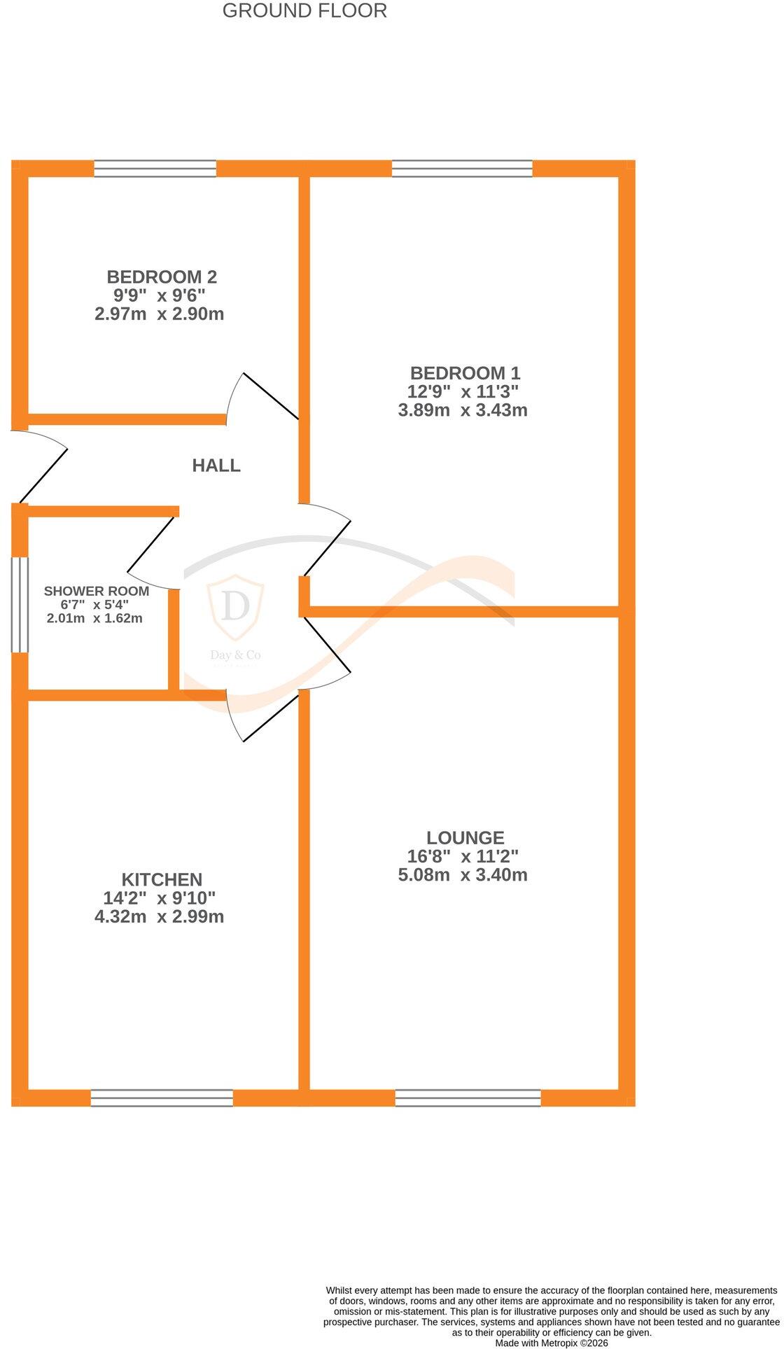 Oak Bank Lane, Oakworth, Keighley, BD22 floorplan