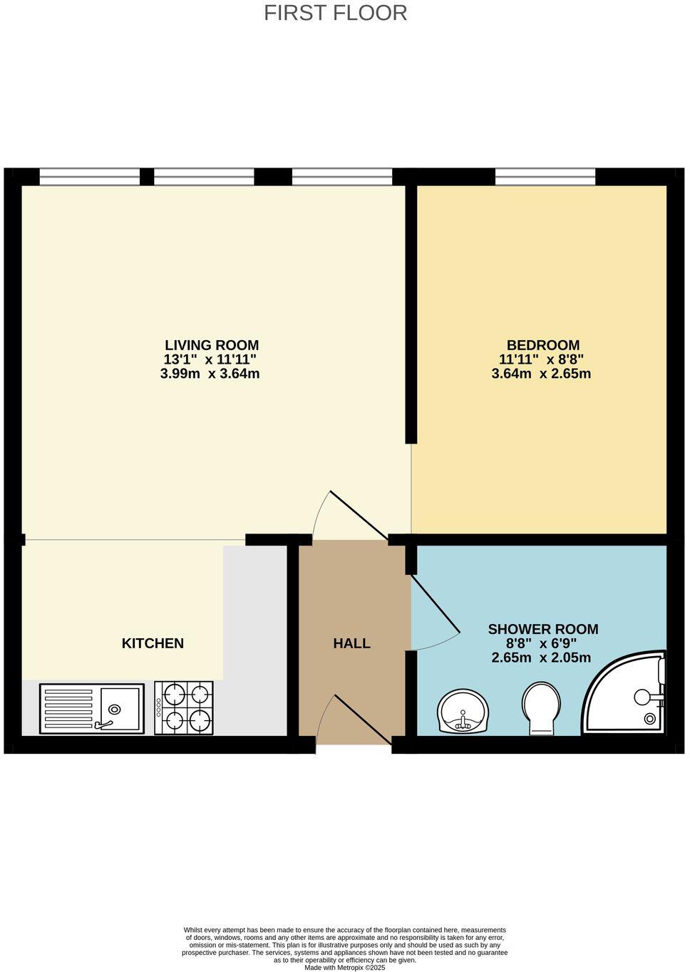 8 Sherborne Road, Yeovil, BA21 floorplan