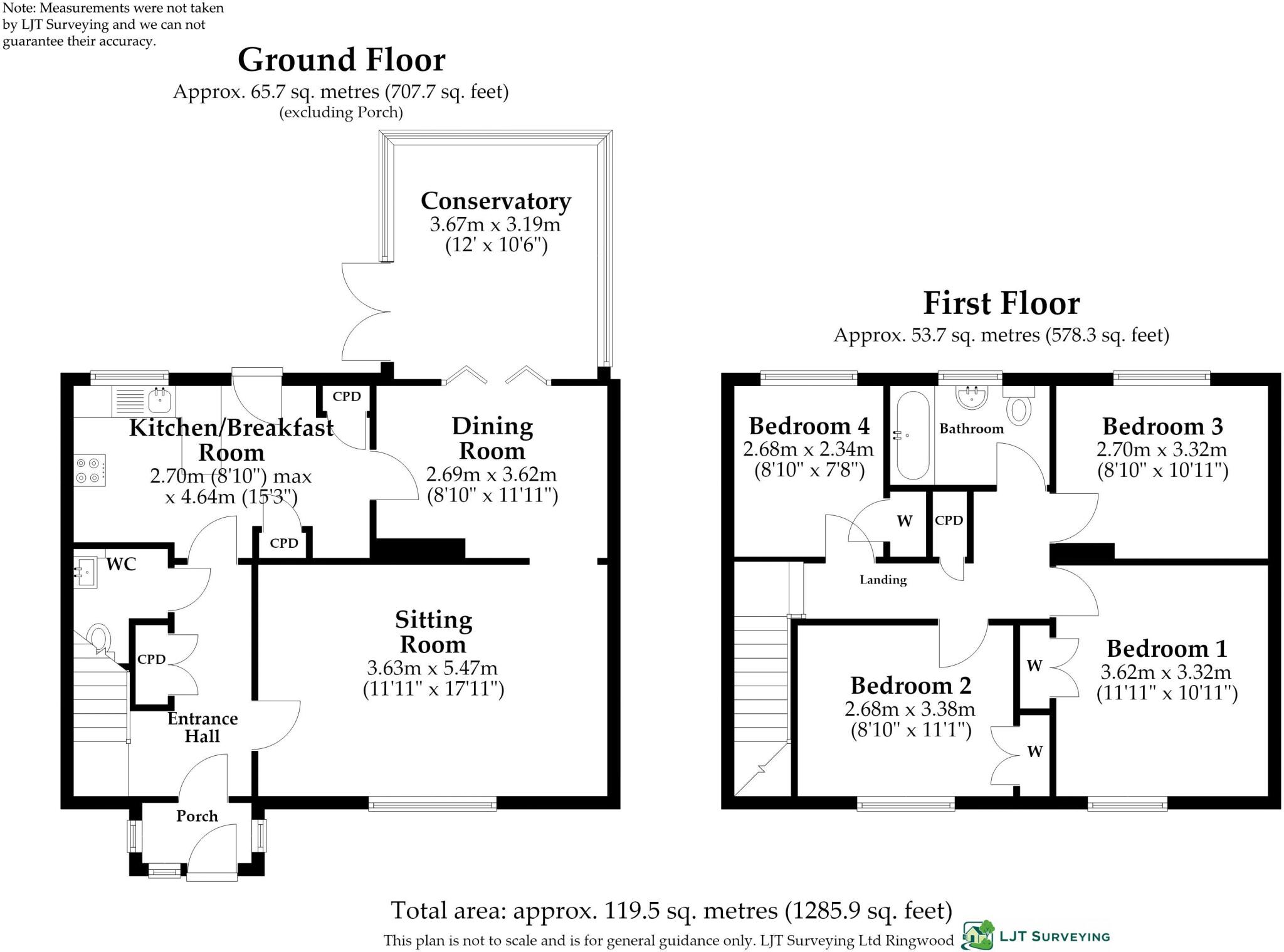 Greens Meade, Woodfalls floorplan
